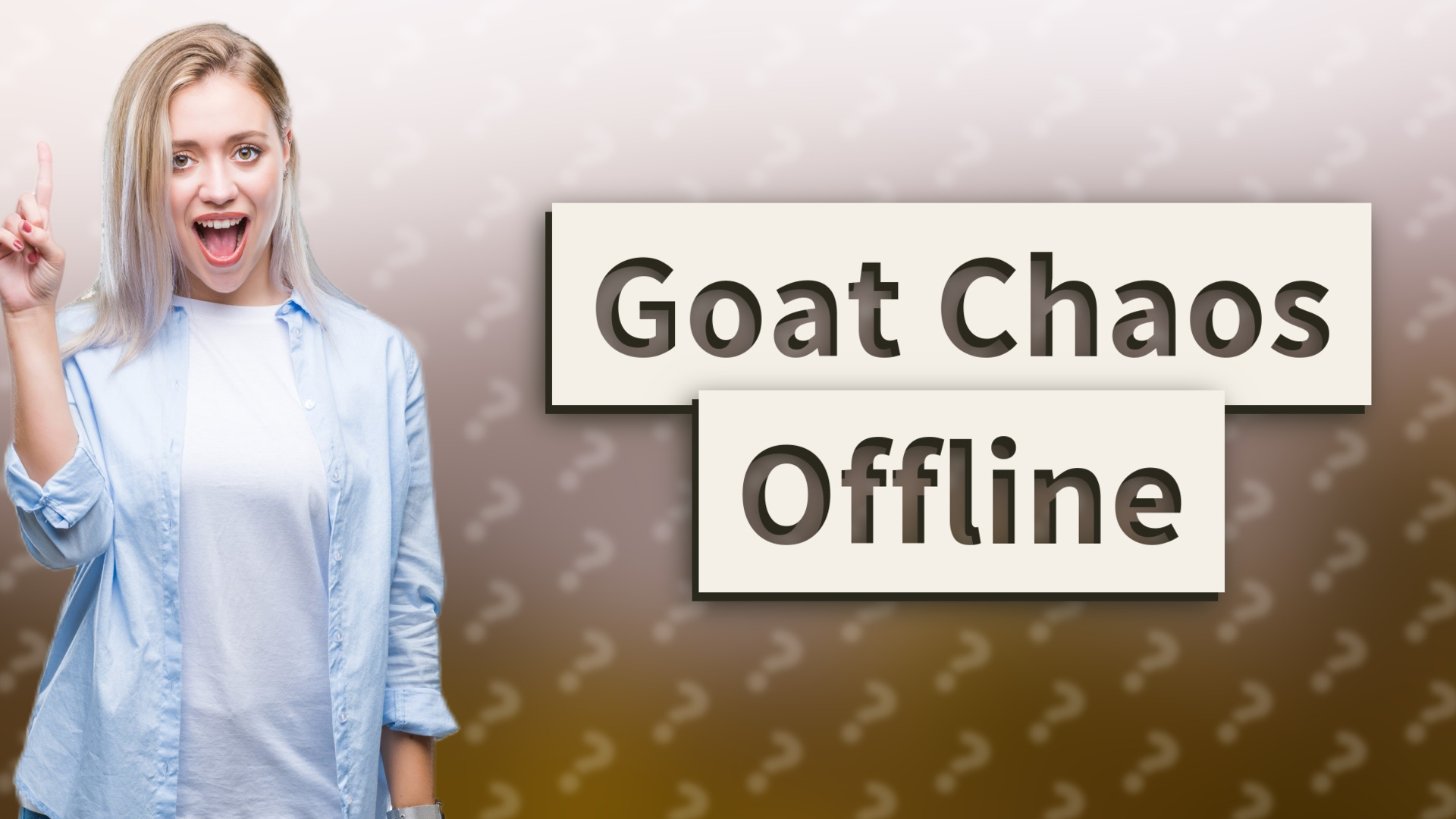 Goat Chaos Offline