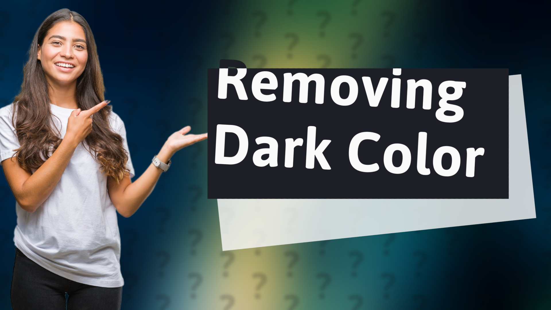 Removing Dark Color