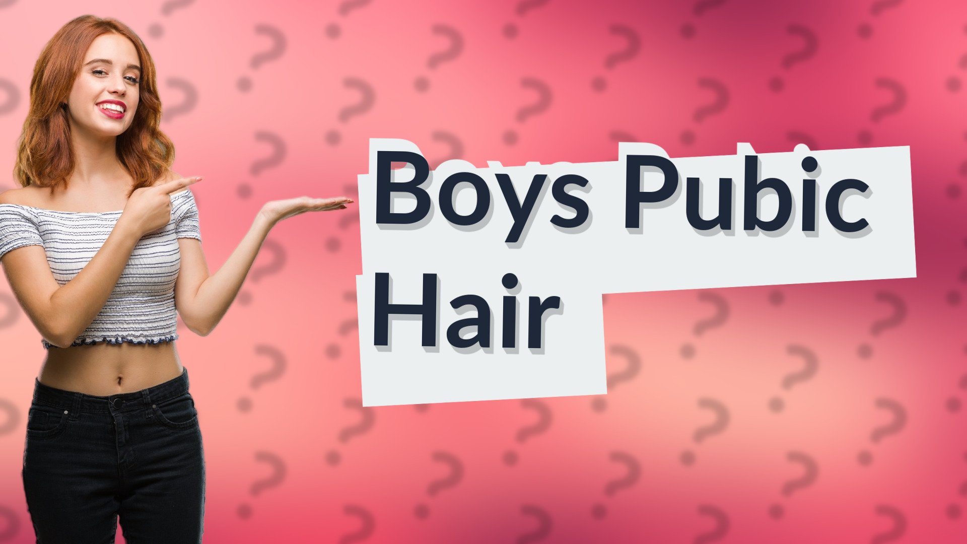 Boys Pubic Hair
