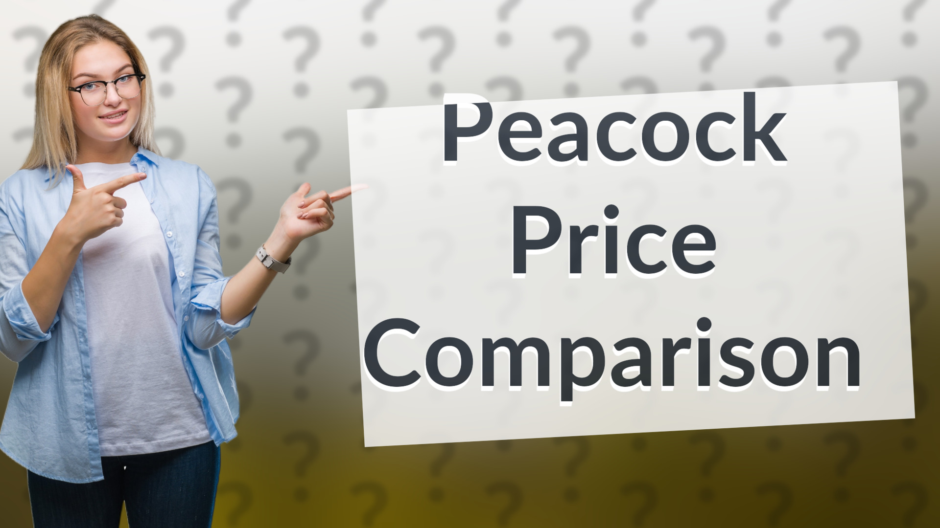 Peacock Price Comparison