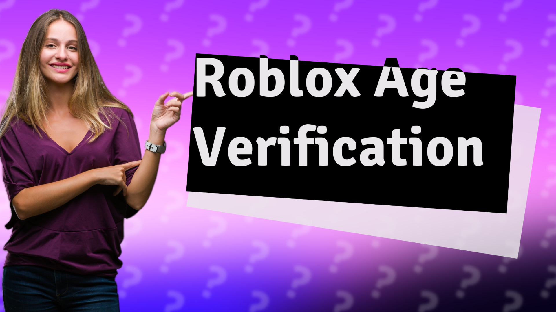 Roblox Age Verification