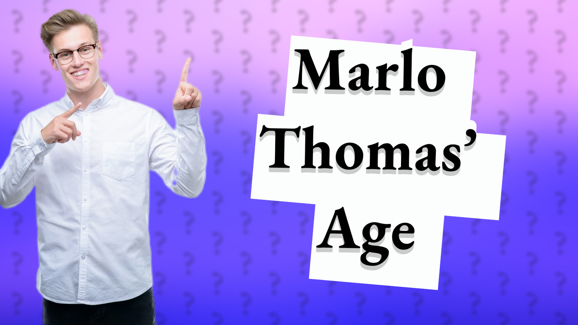Marlo Thomas’ Age