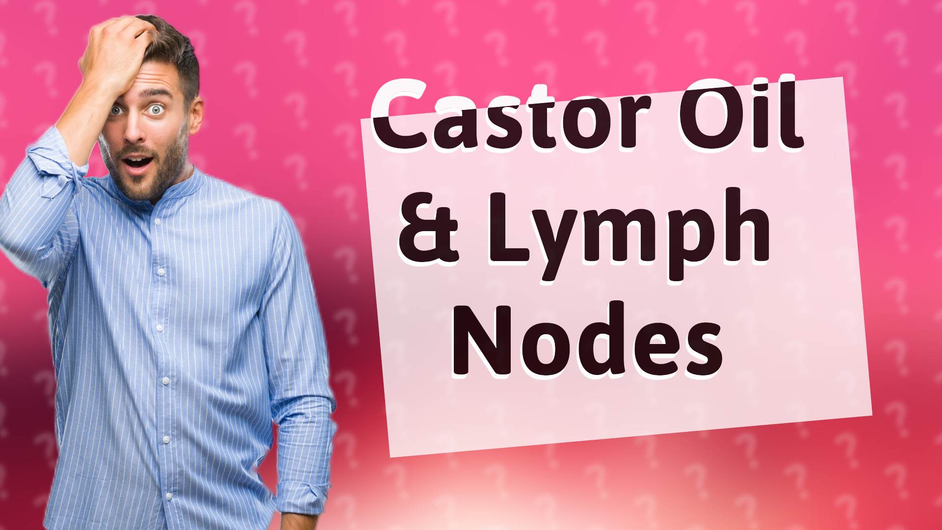 Castor Oil & Lymph Nodes