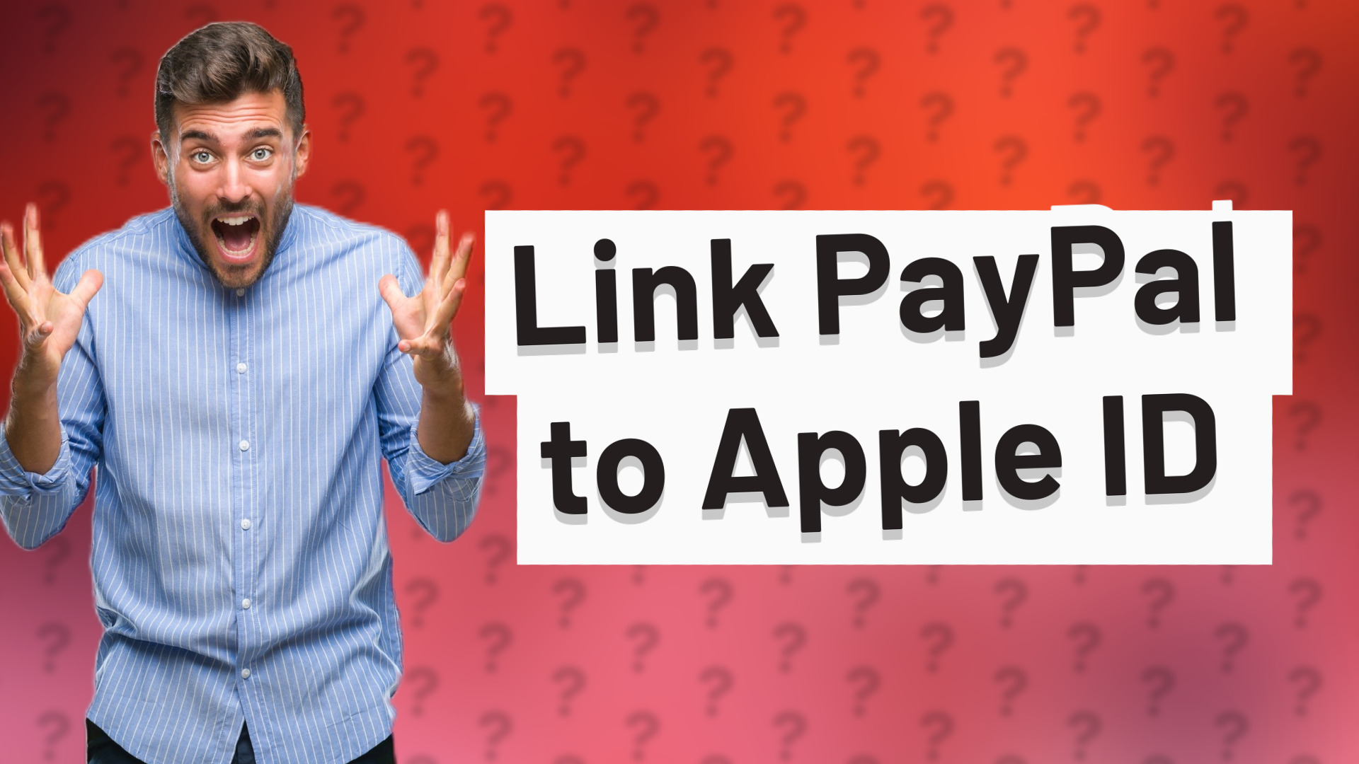 Link PayPal to Apple ID