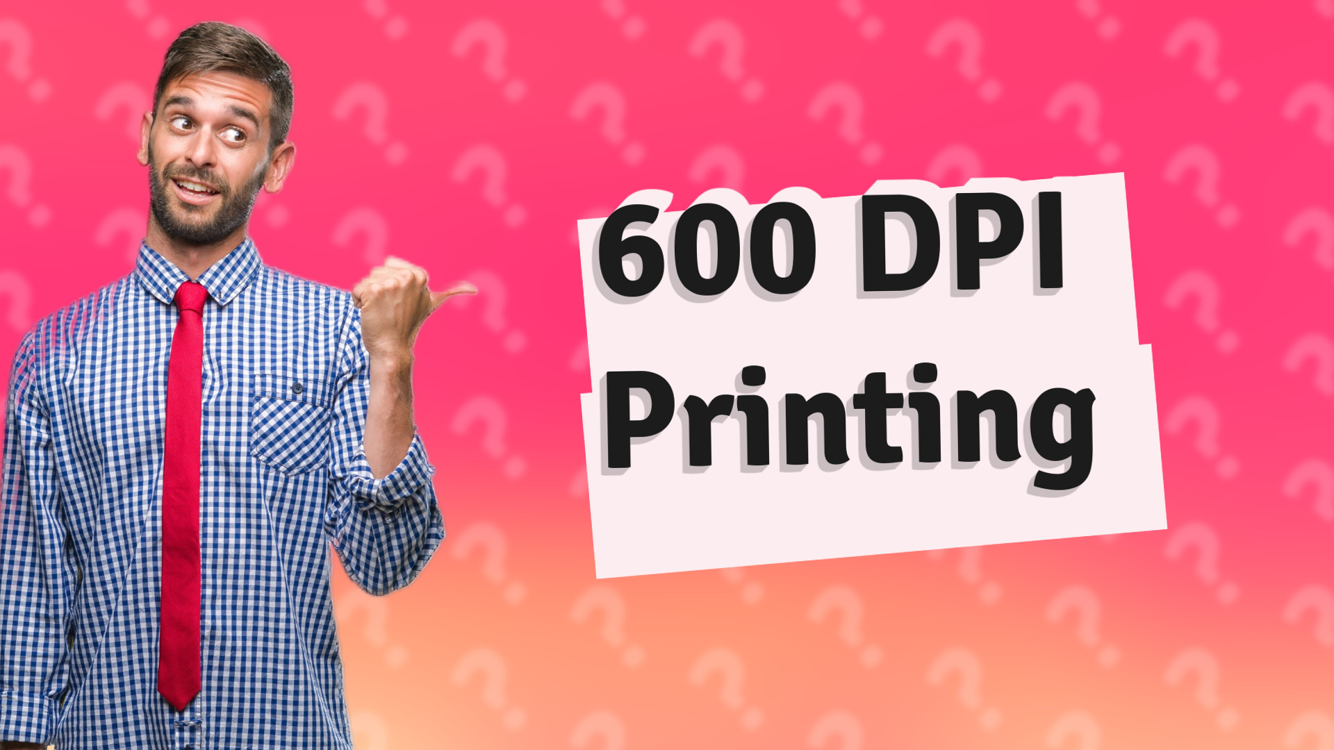 600 DPI Printing