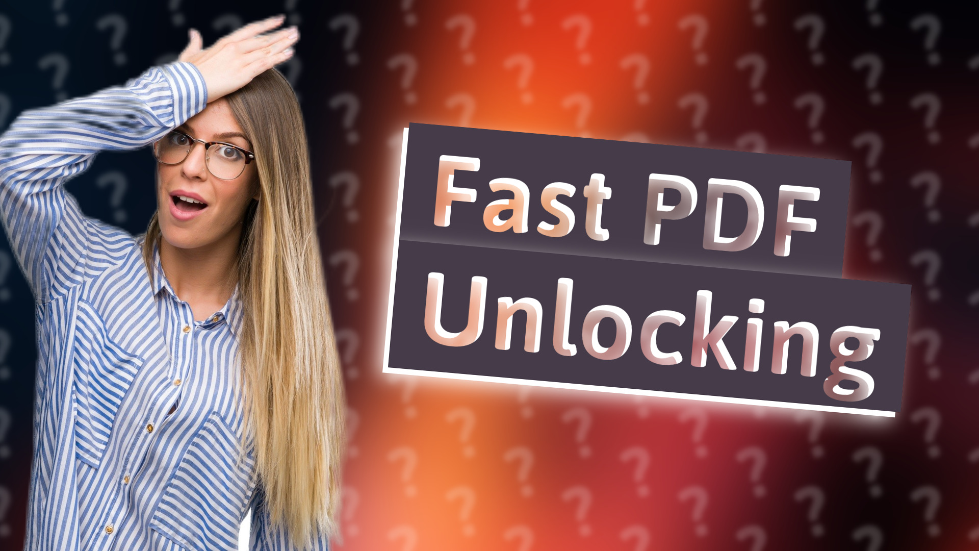 Fast PDF Unlocking