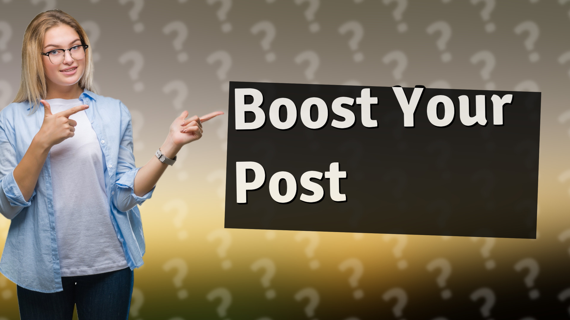 Boost Your Post
