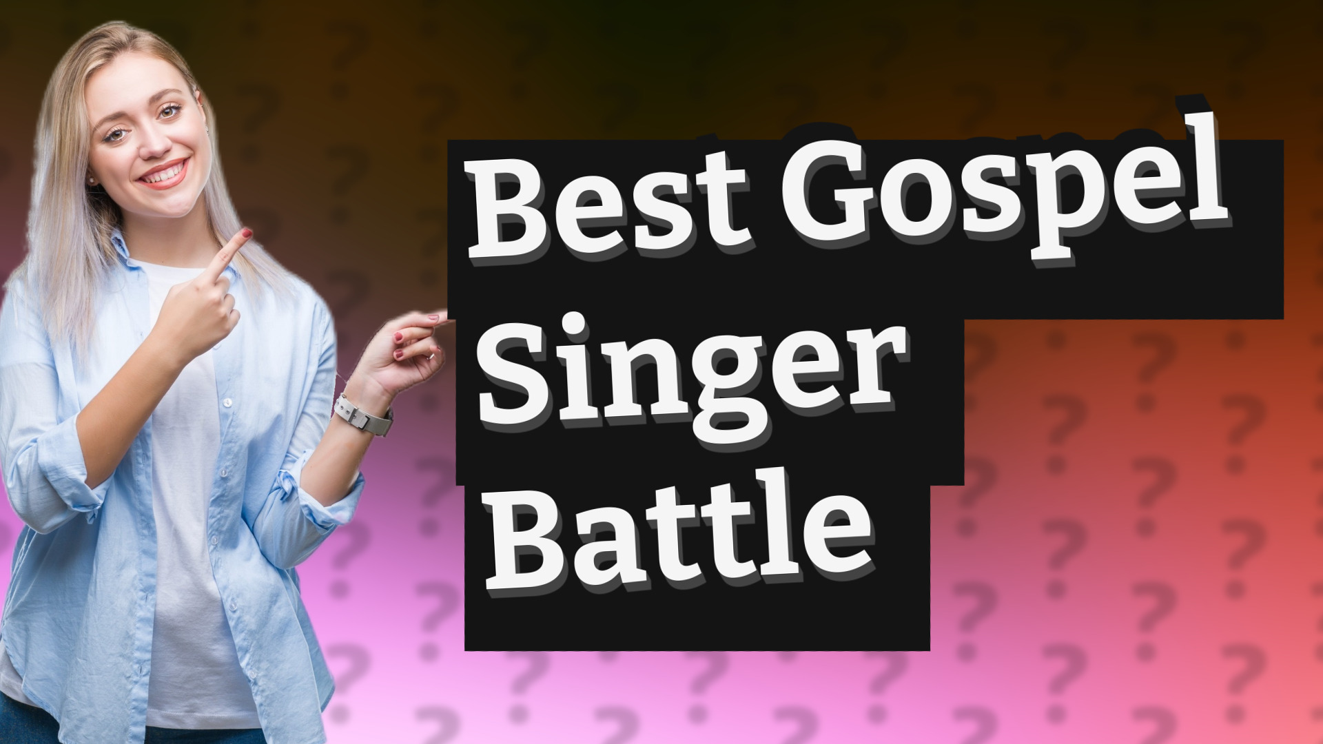 Best Gospel Singer Battle