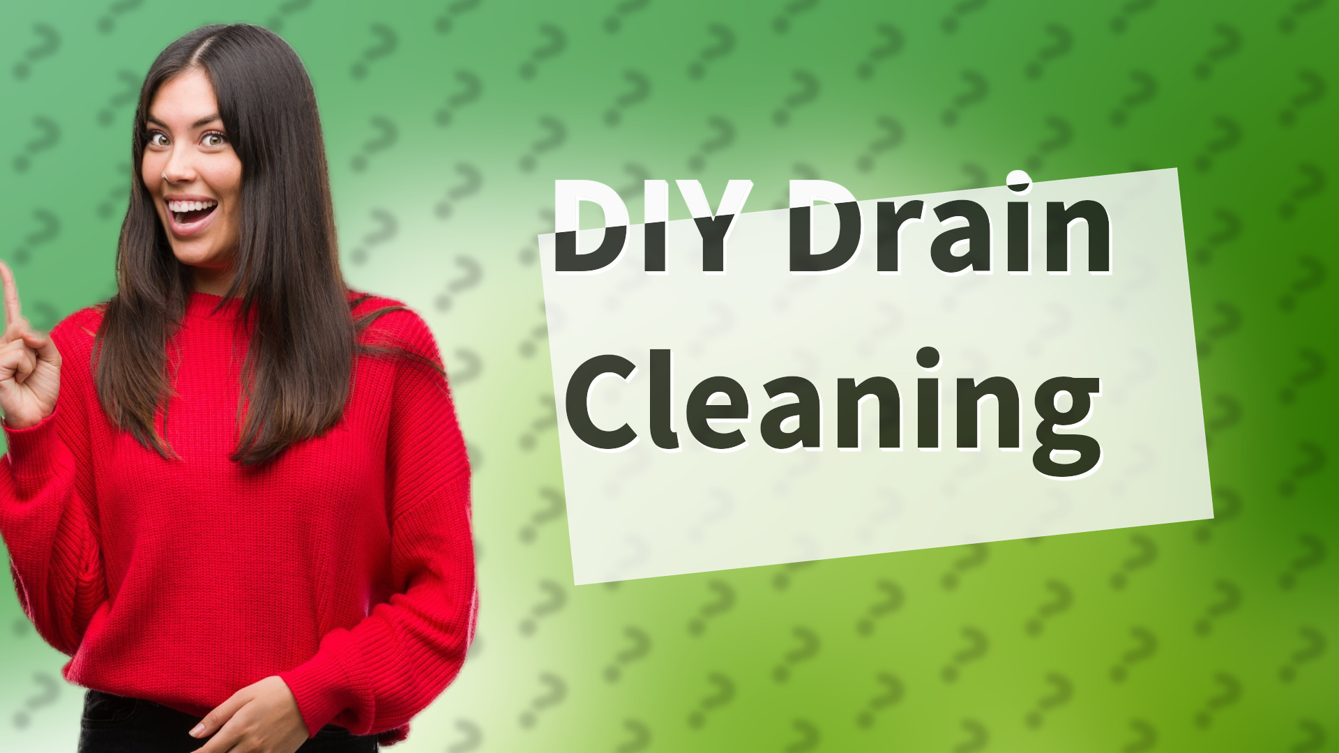 DIY Drain Cleaning