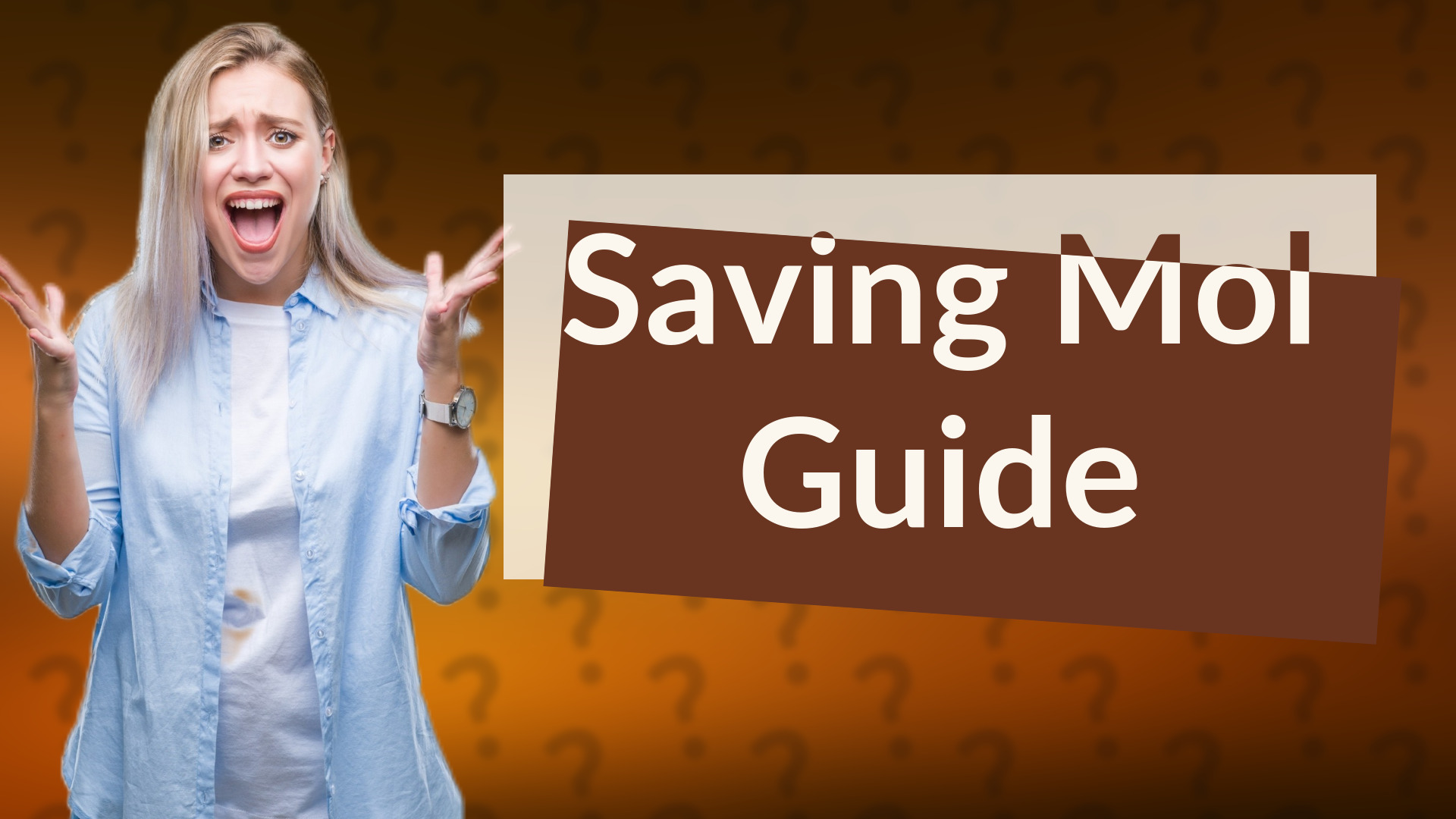 Saving Mol Guide