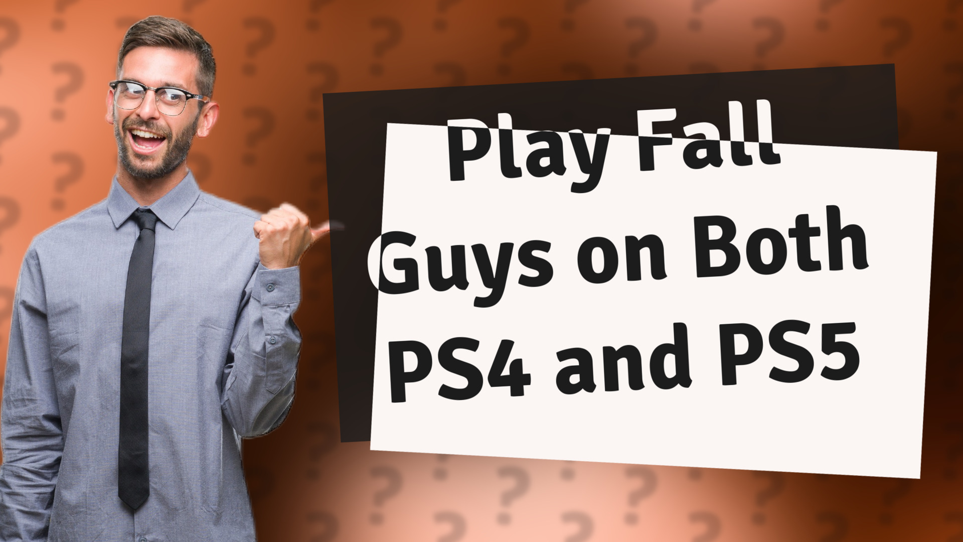 Play Fall Guys on Both PS4 and PS5