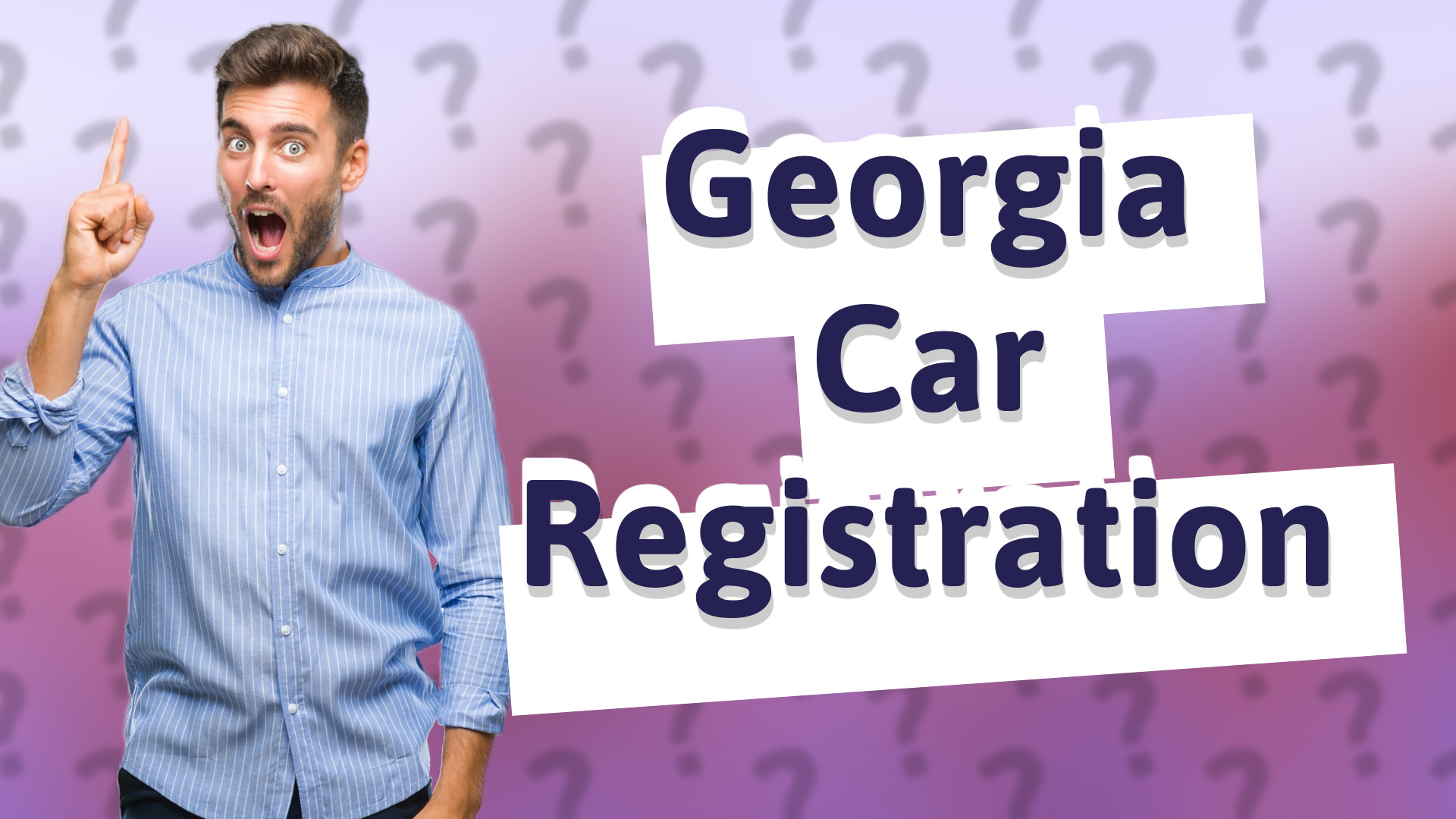 Georgia Car Registration