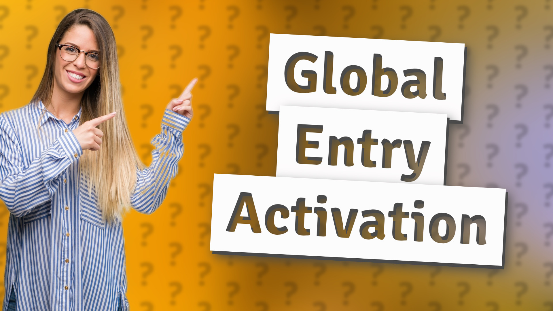 Global Entry Activation