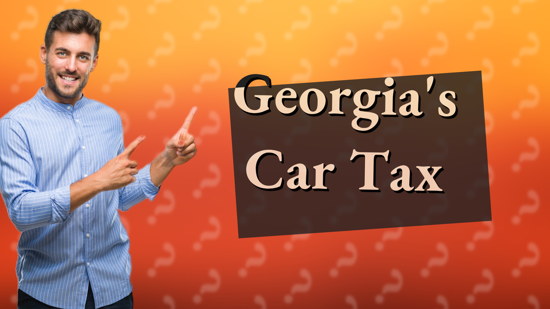 Georgia's Car Tax