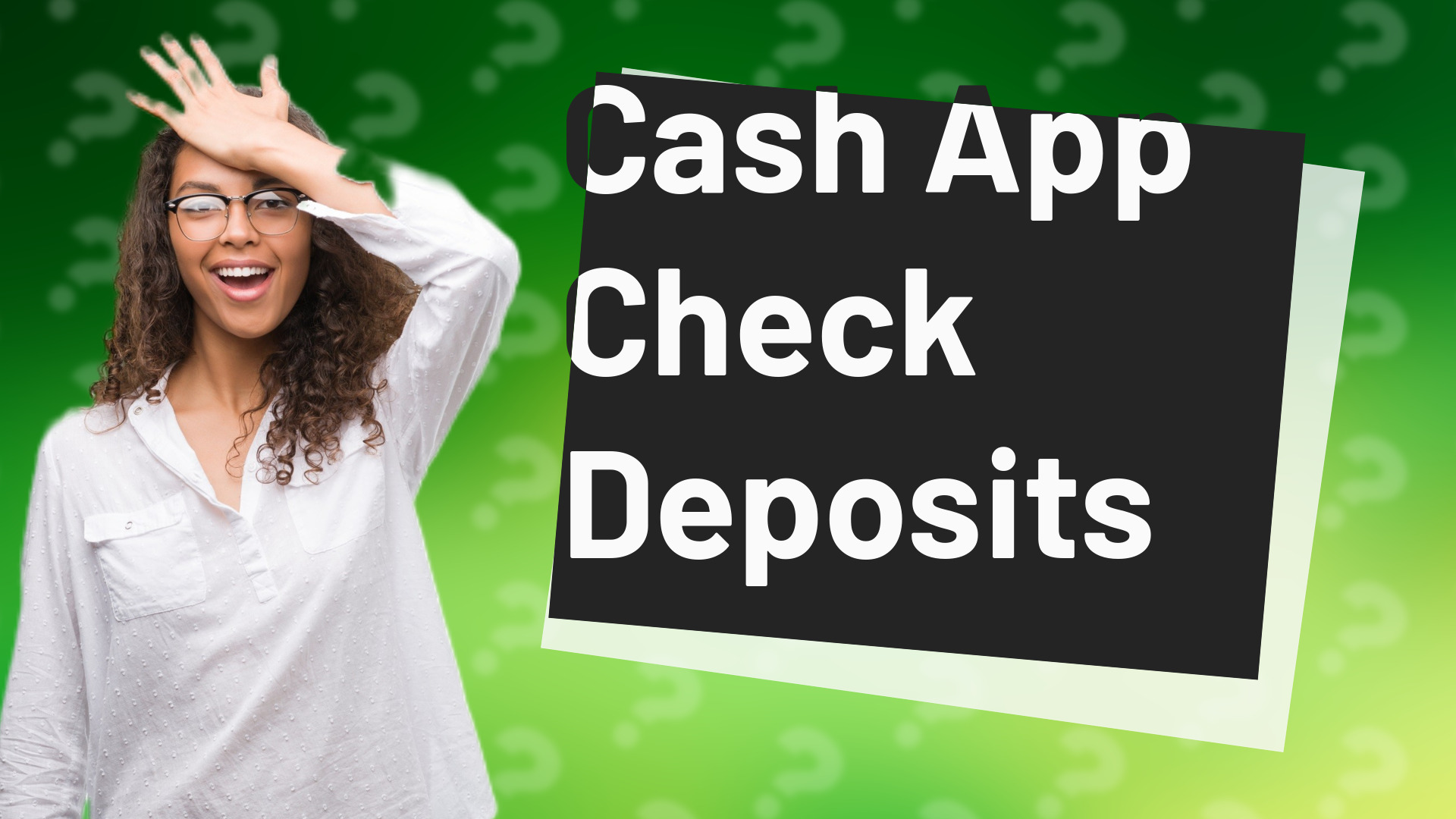 Cash App Check Deposits