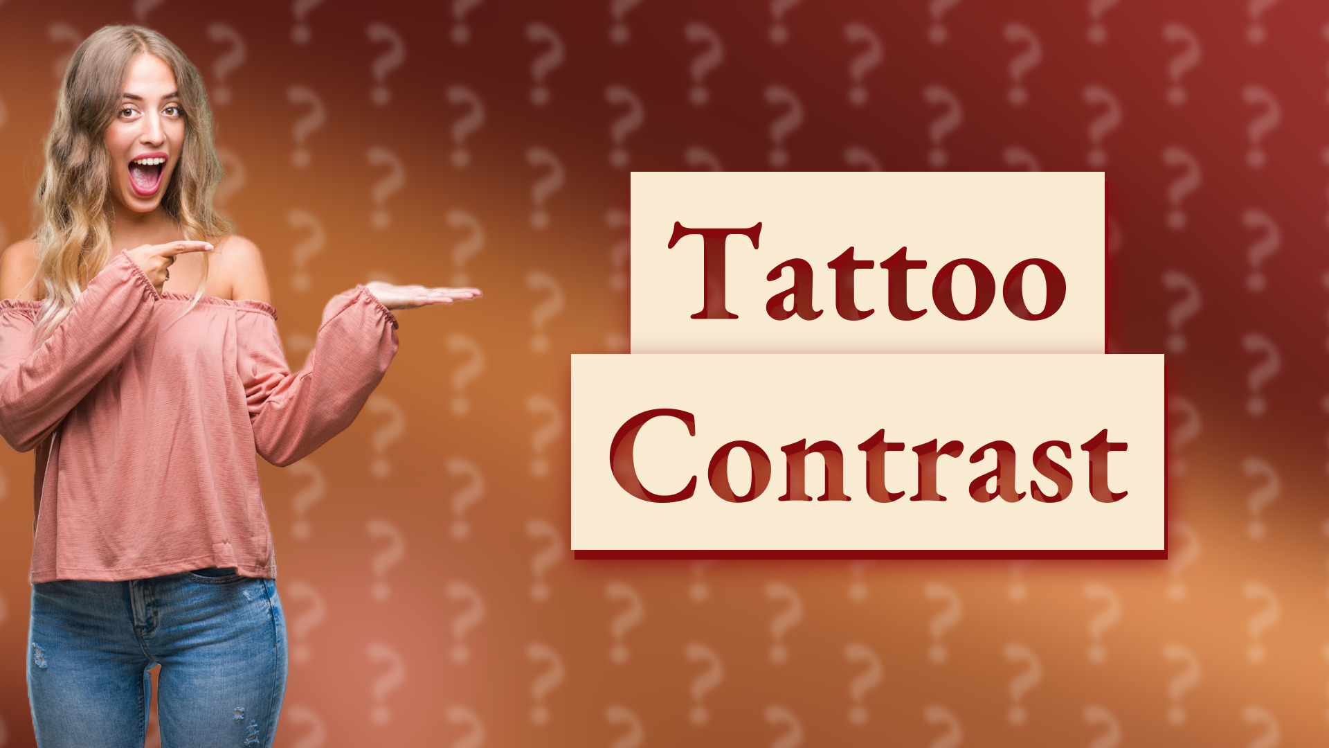 Tattoo Contrast