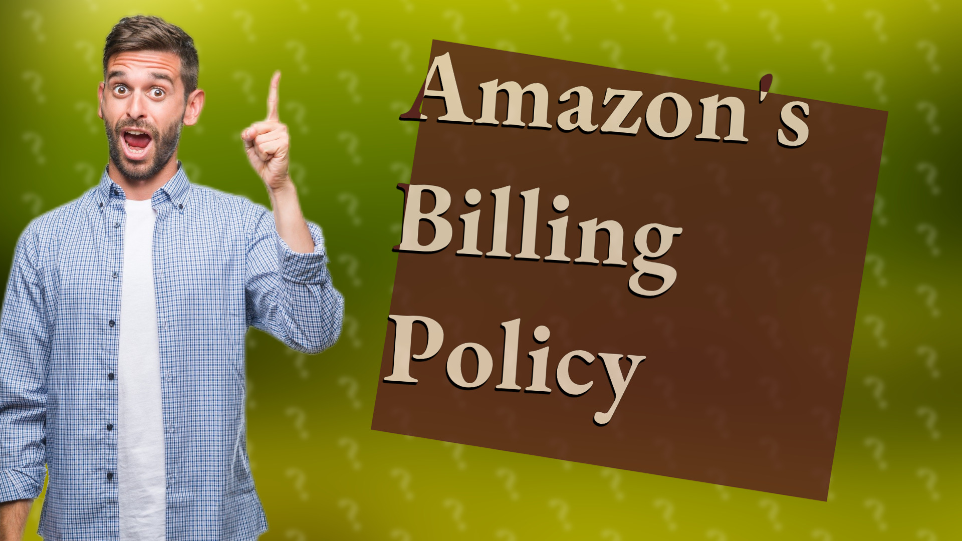 Amazon's Billing Policy