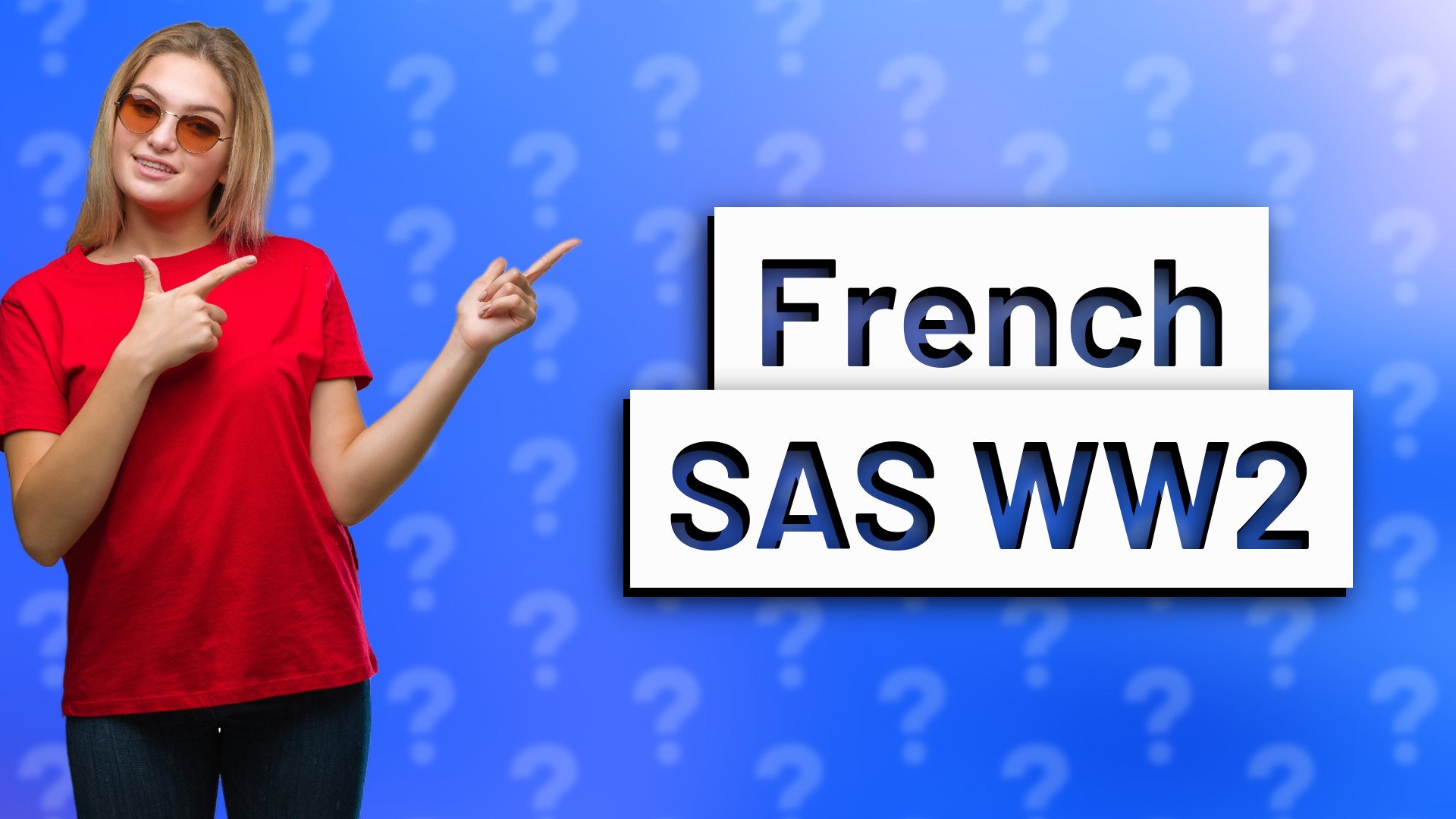 French SAS WW2