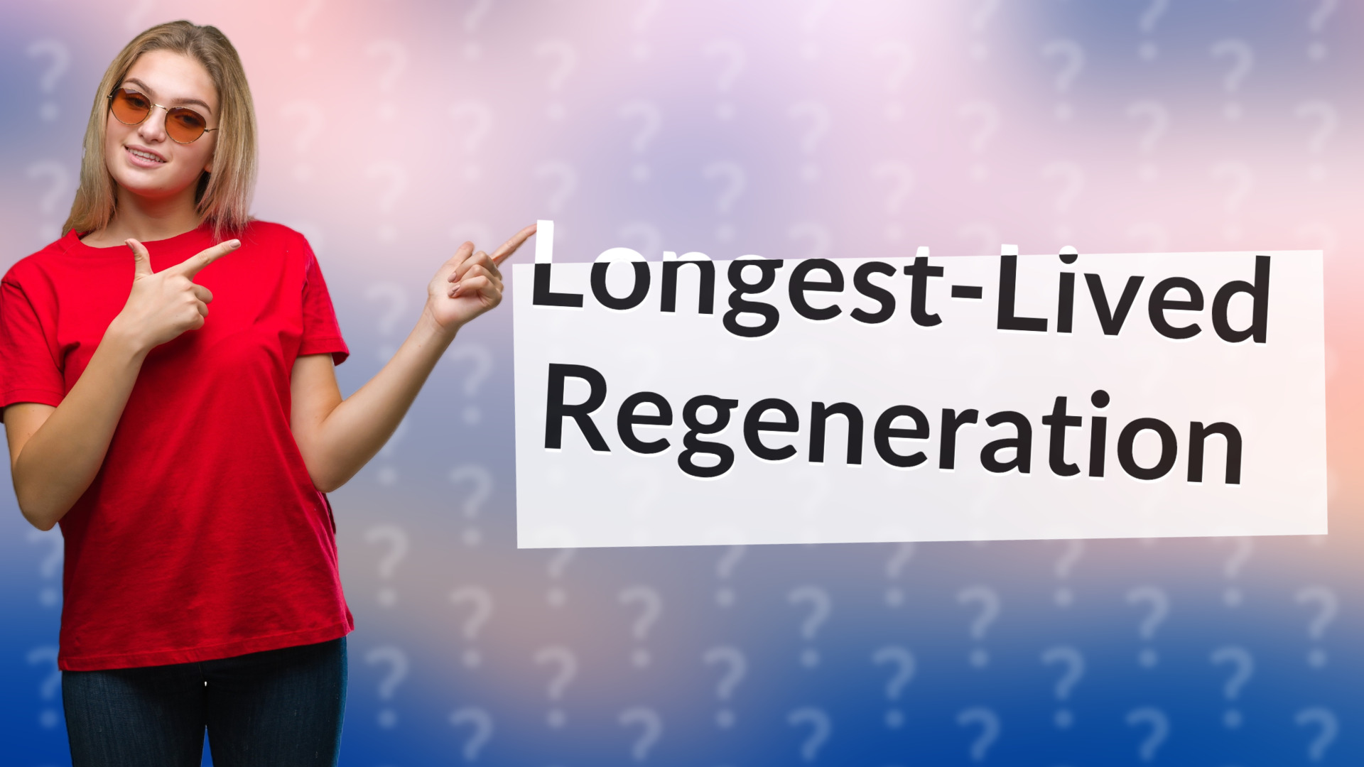 Longest-Lived Regeneration