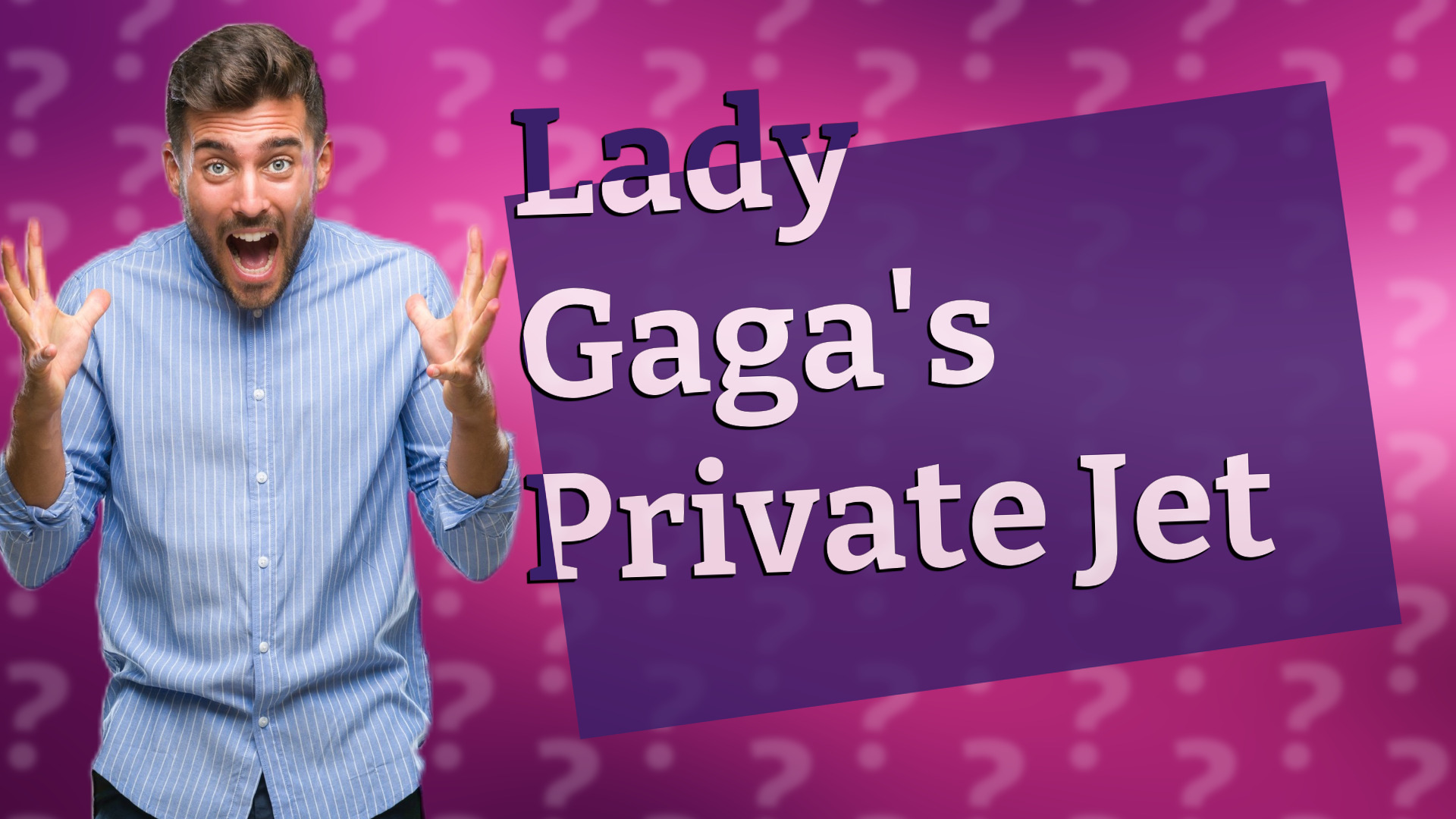 Lady Gaga's Private Jet