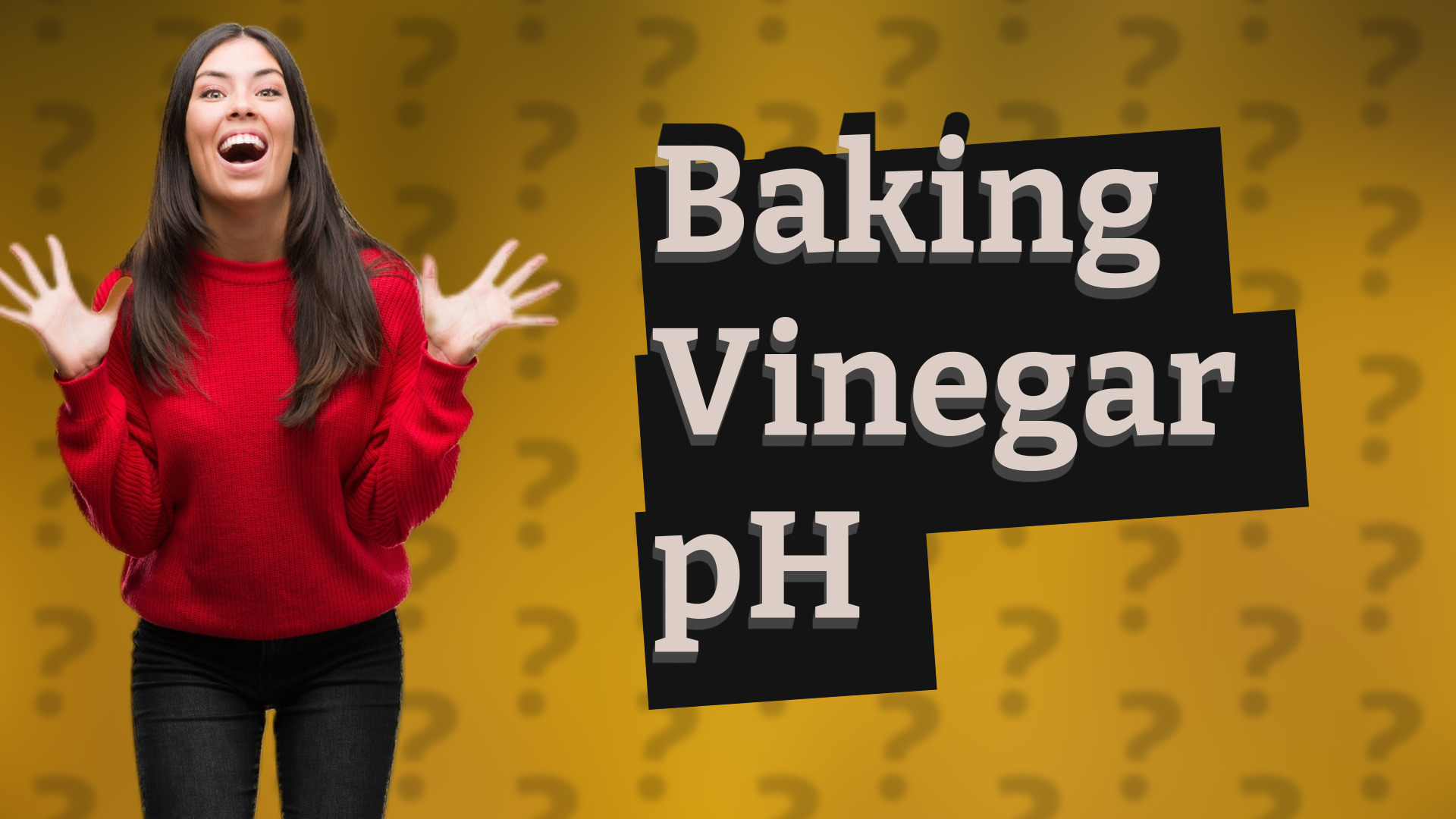 Baking Vinegar pH
