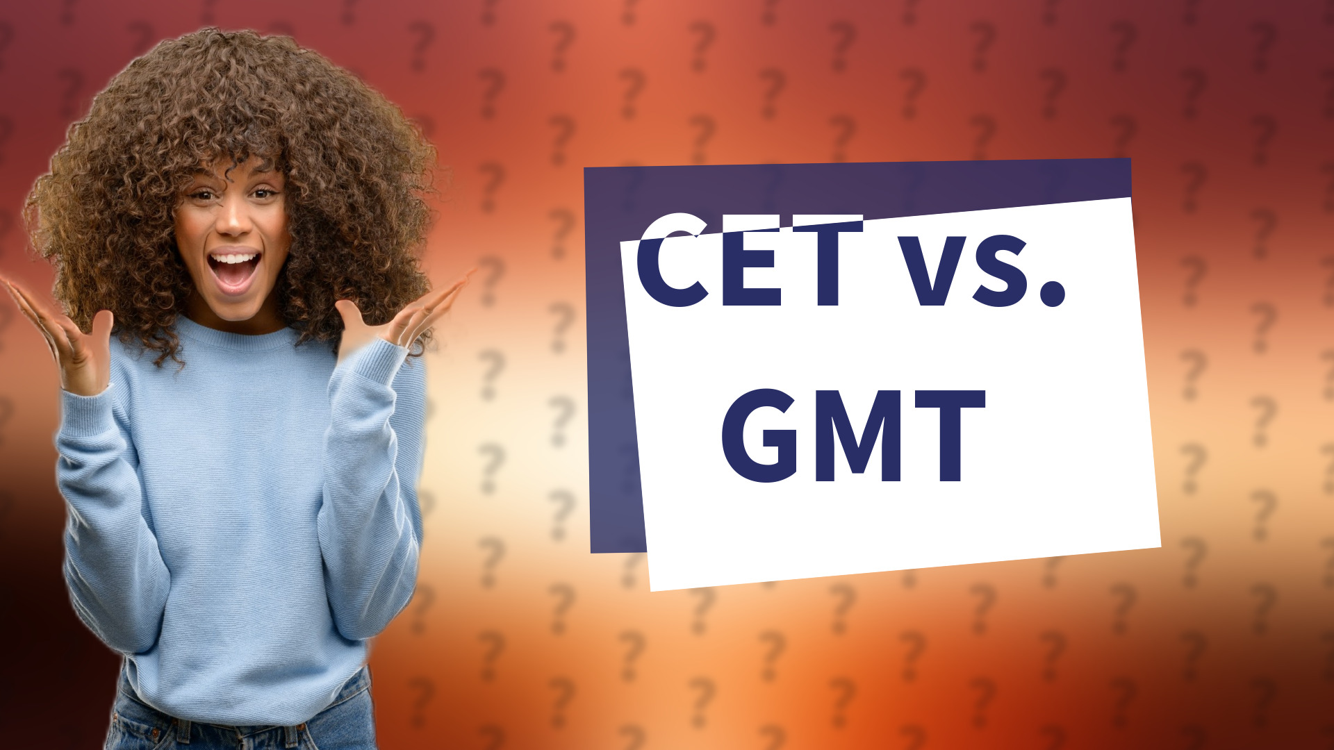 CET vs. GMT