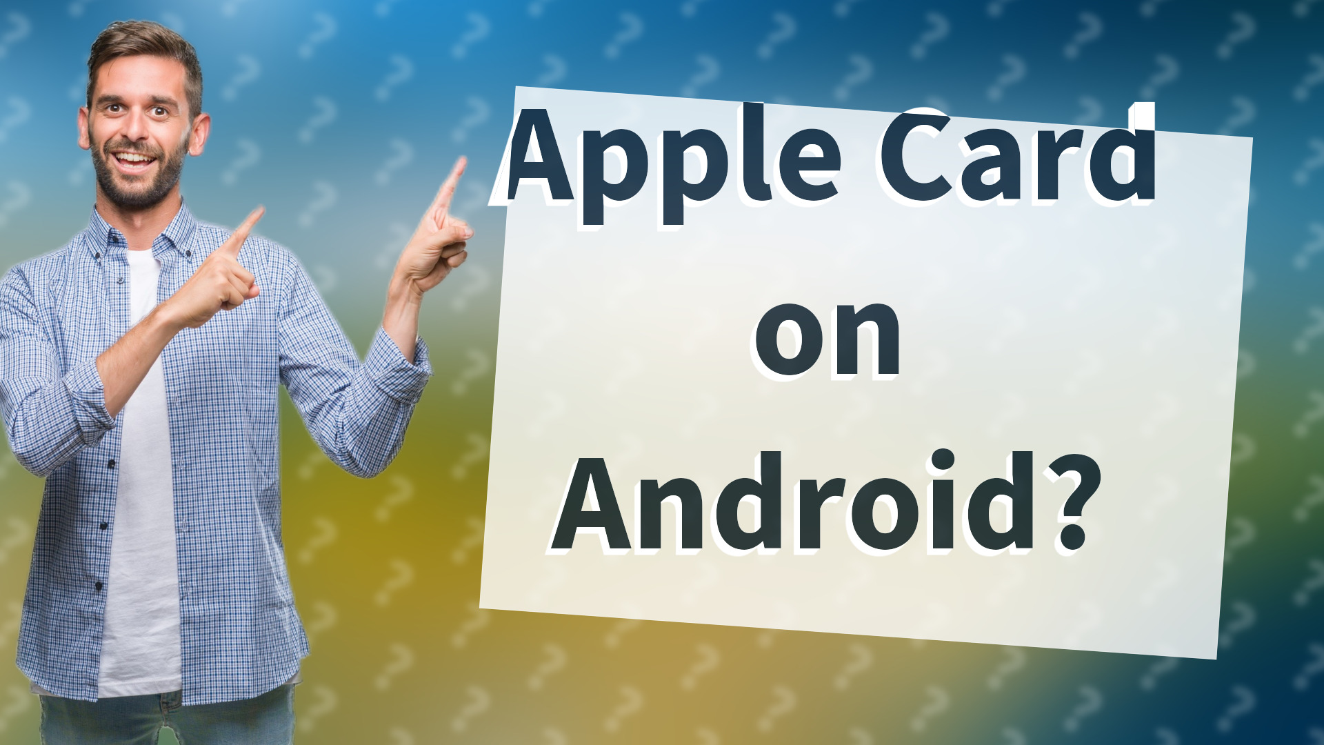 Apple Card on Android?