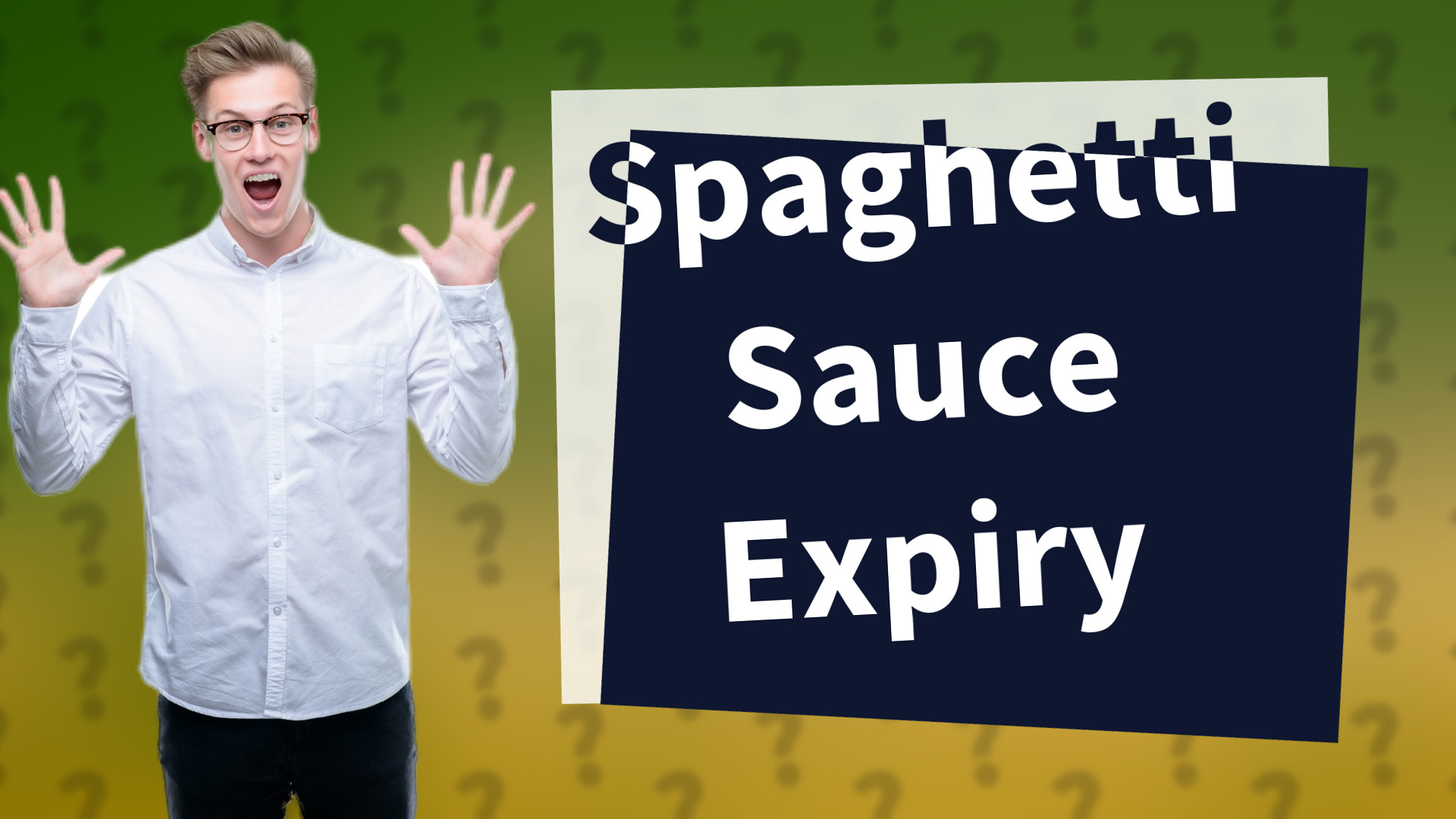 Spaghetti Sauce Expiry