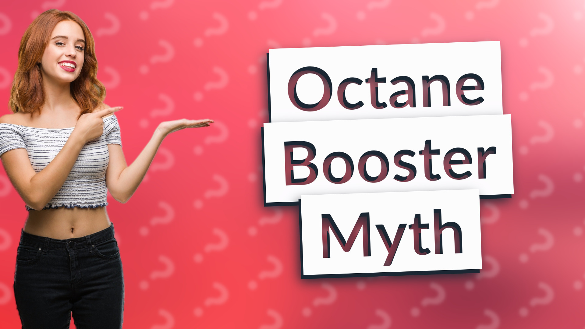 Octane Booster Myth