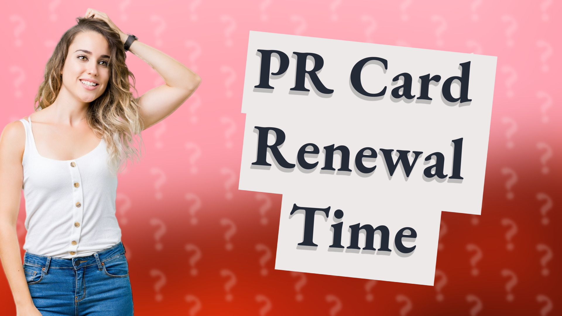 PR Card Renewal Time