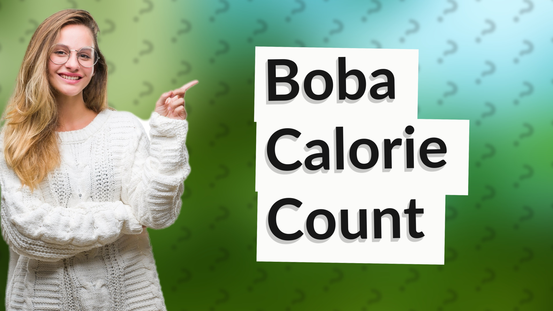 Boba Calorie Count