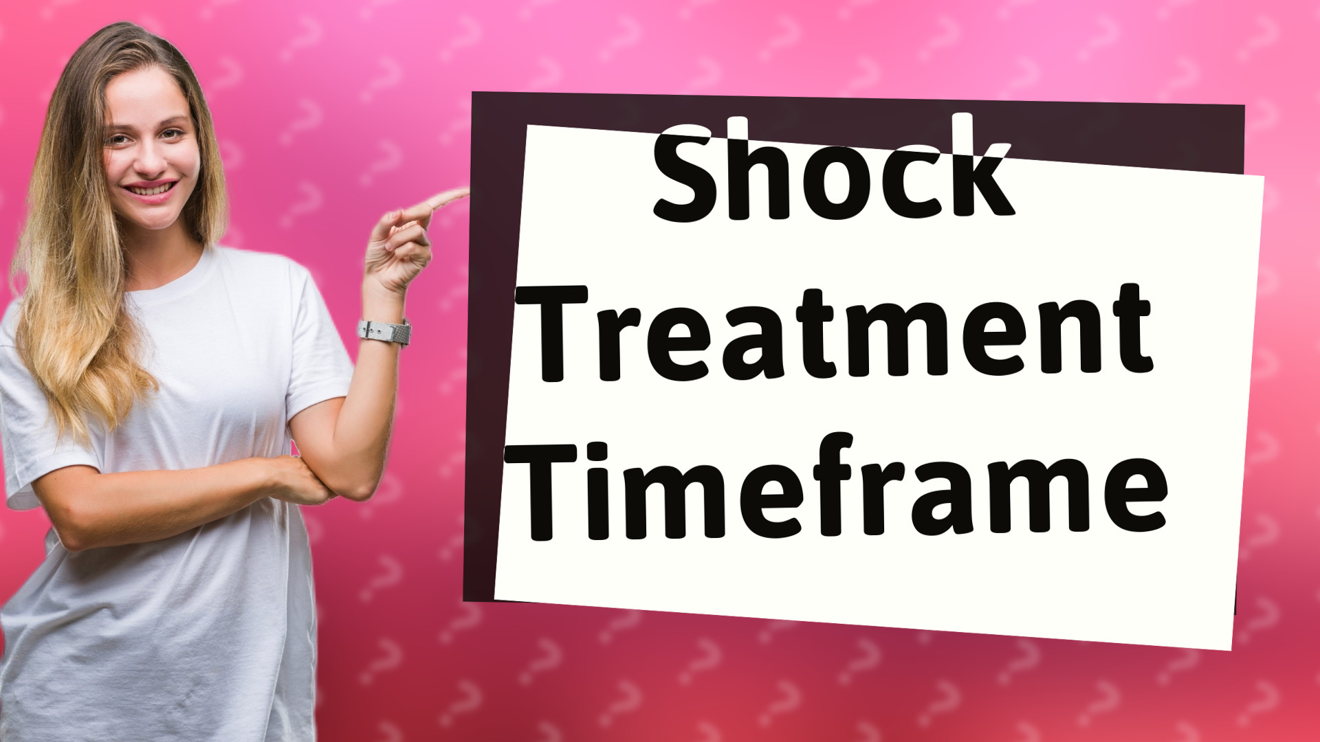 Shock Treatment Timeframe