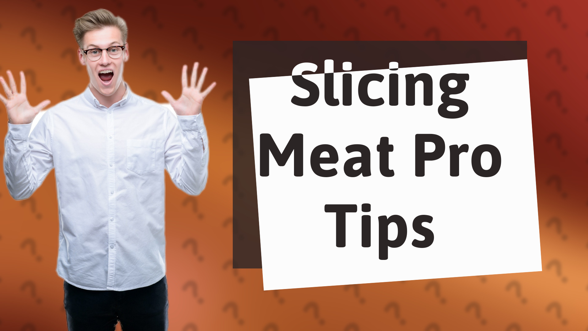 Slicing Meat Pro Tips
