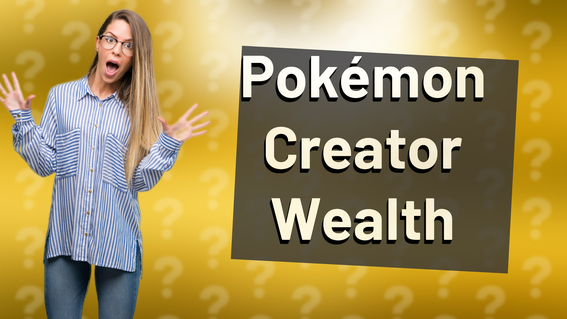 Pokémon Creator Wealth