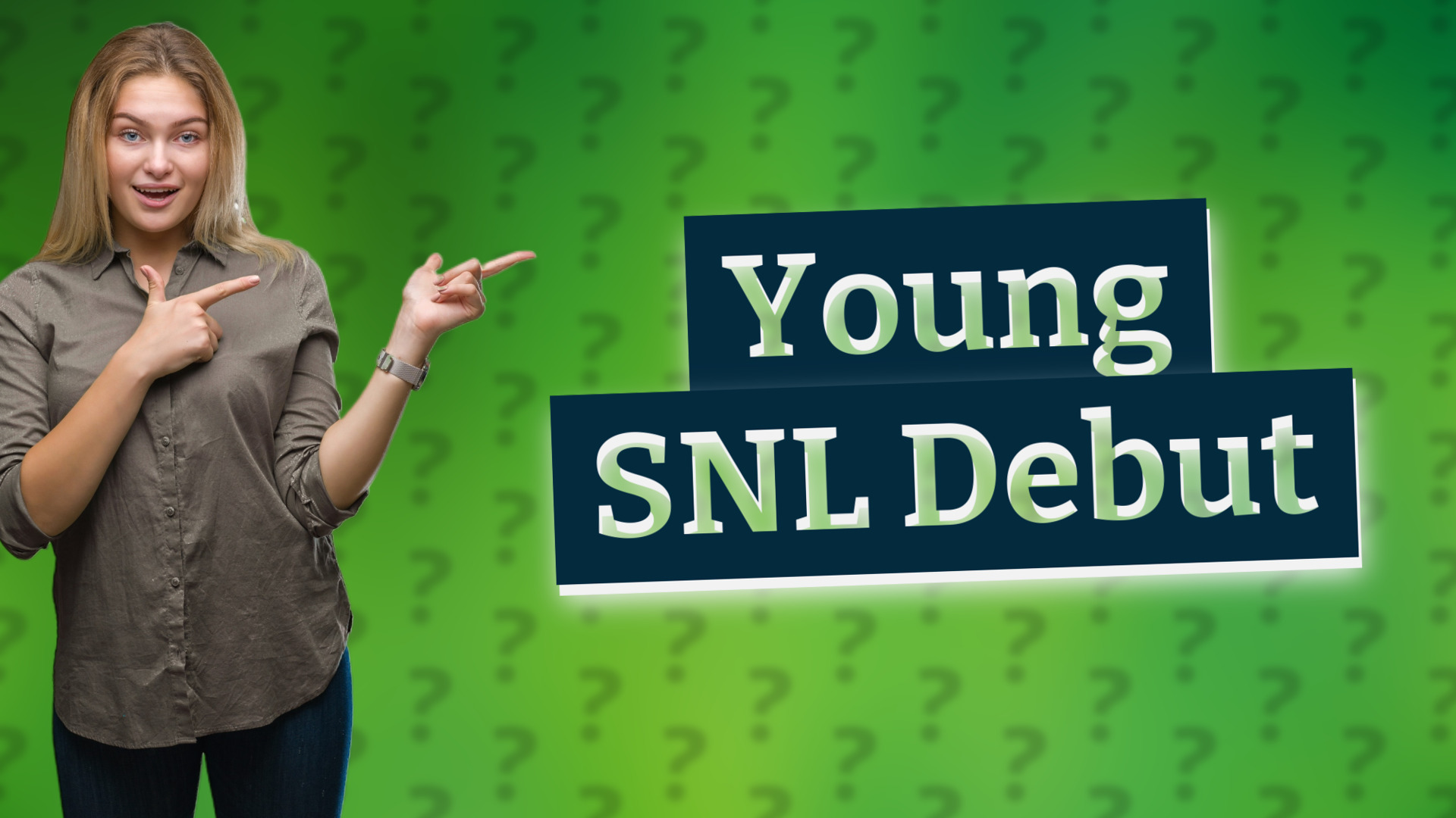 Young SNL Debut
