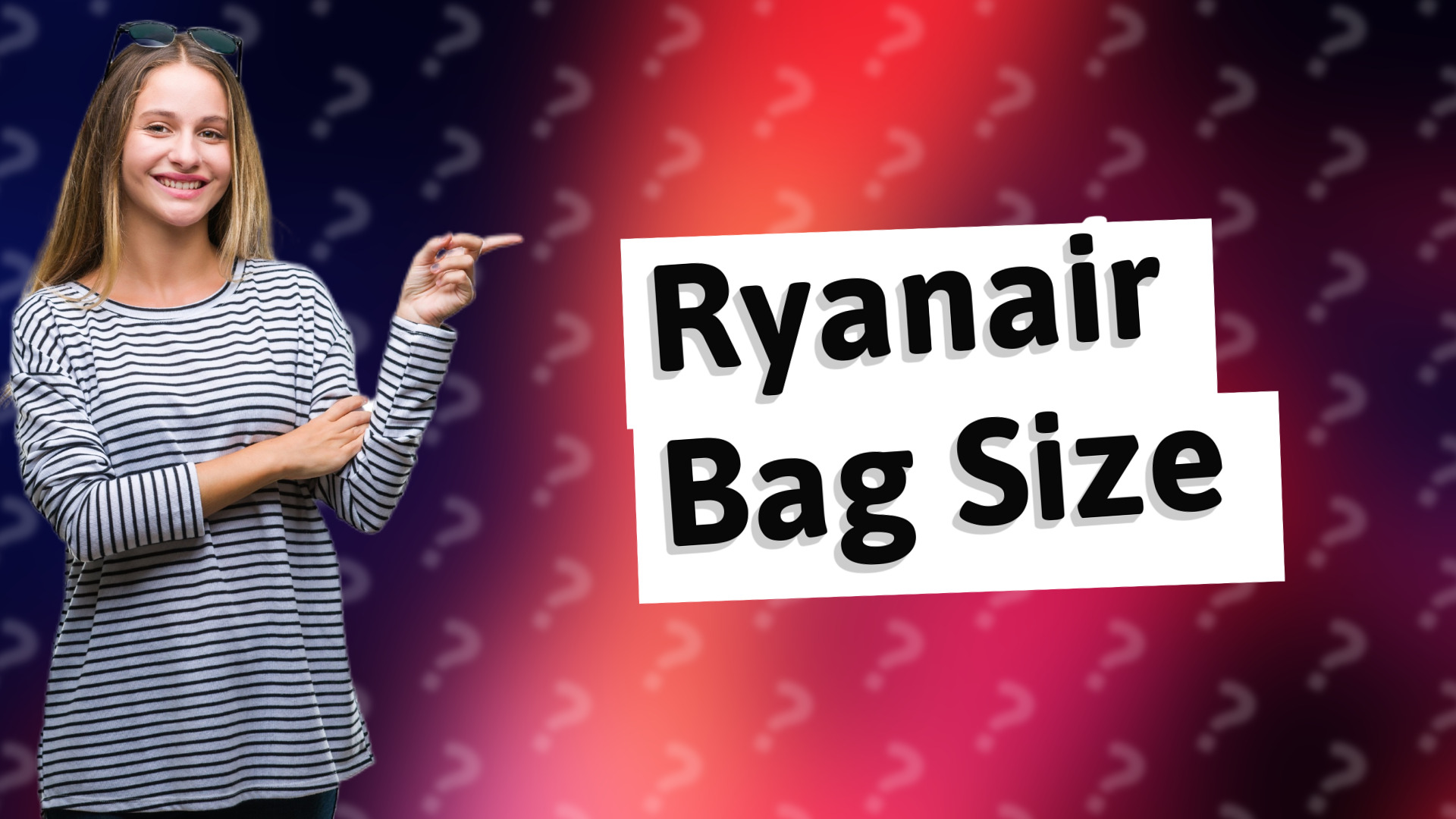 Ryanair Bag Size