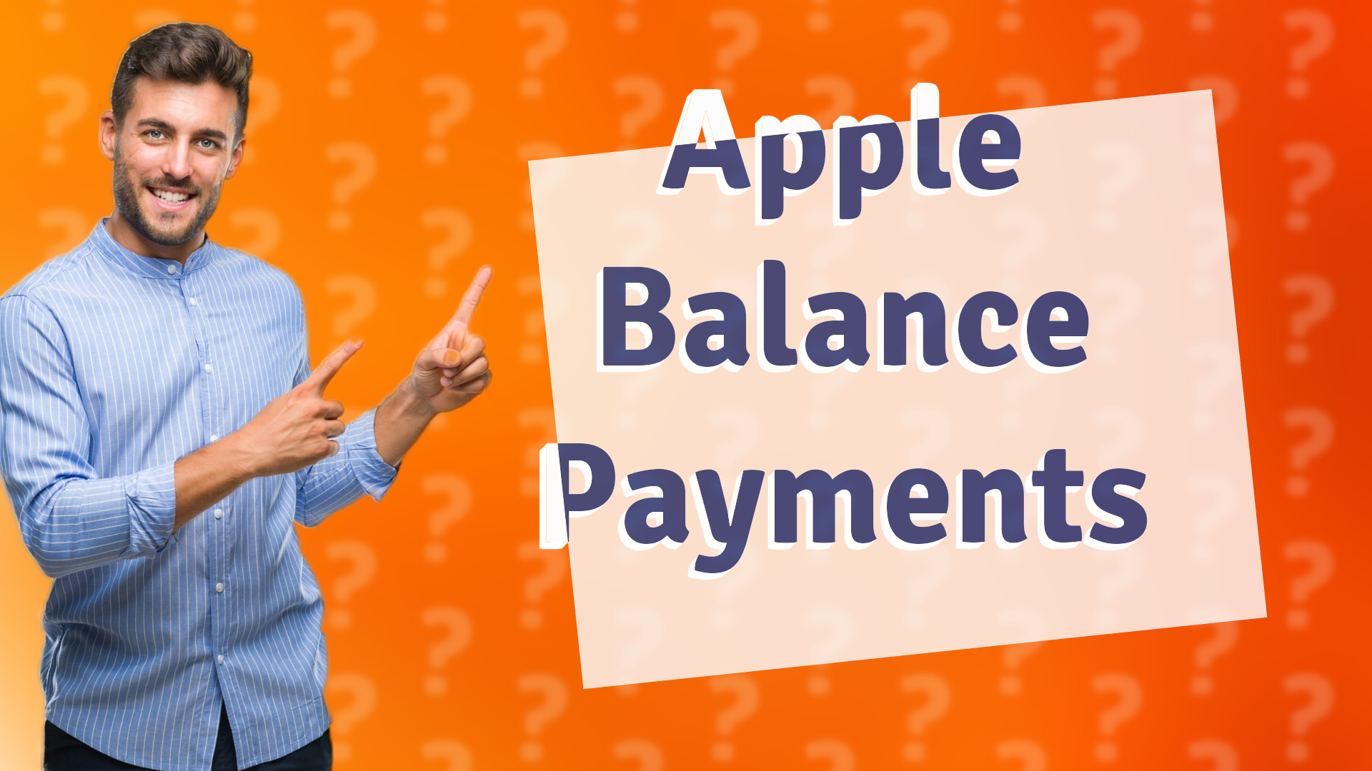 Apple Balance Payments
