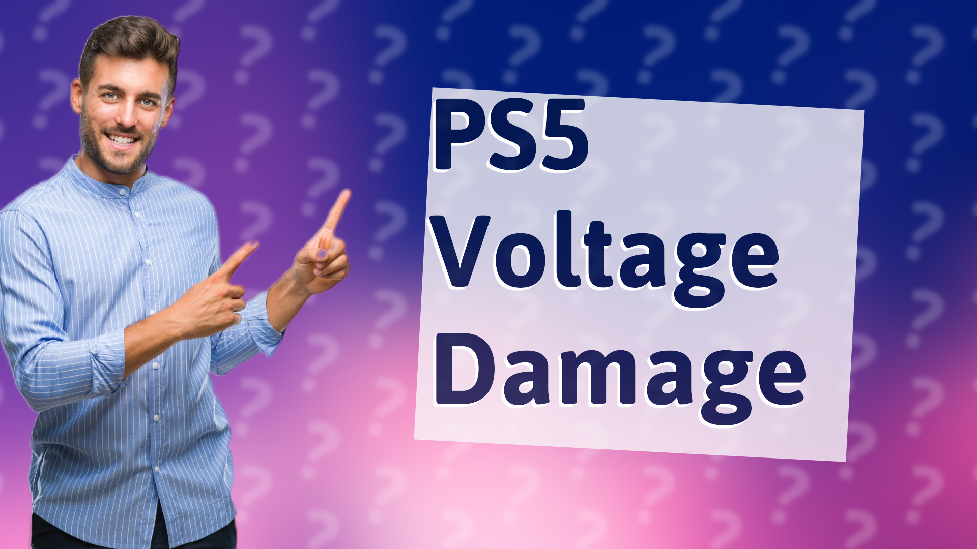 PS5 Voltage Damage