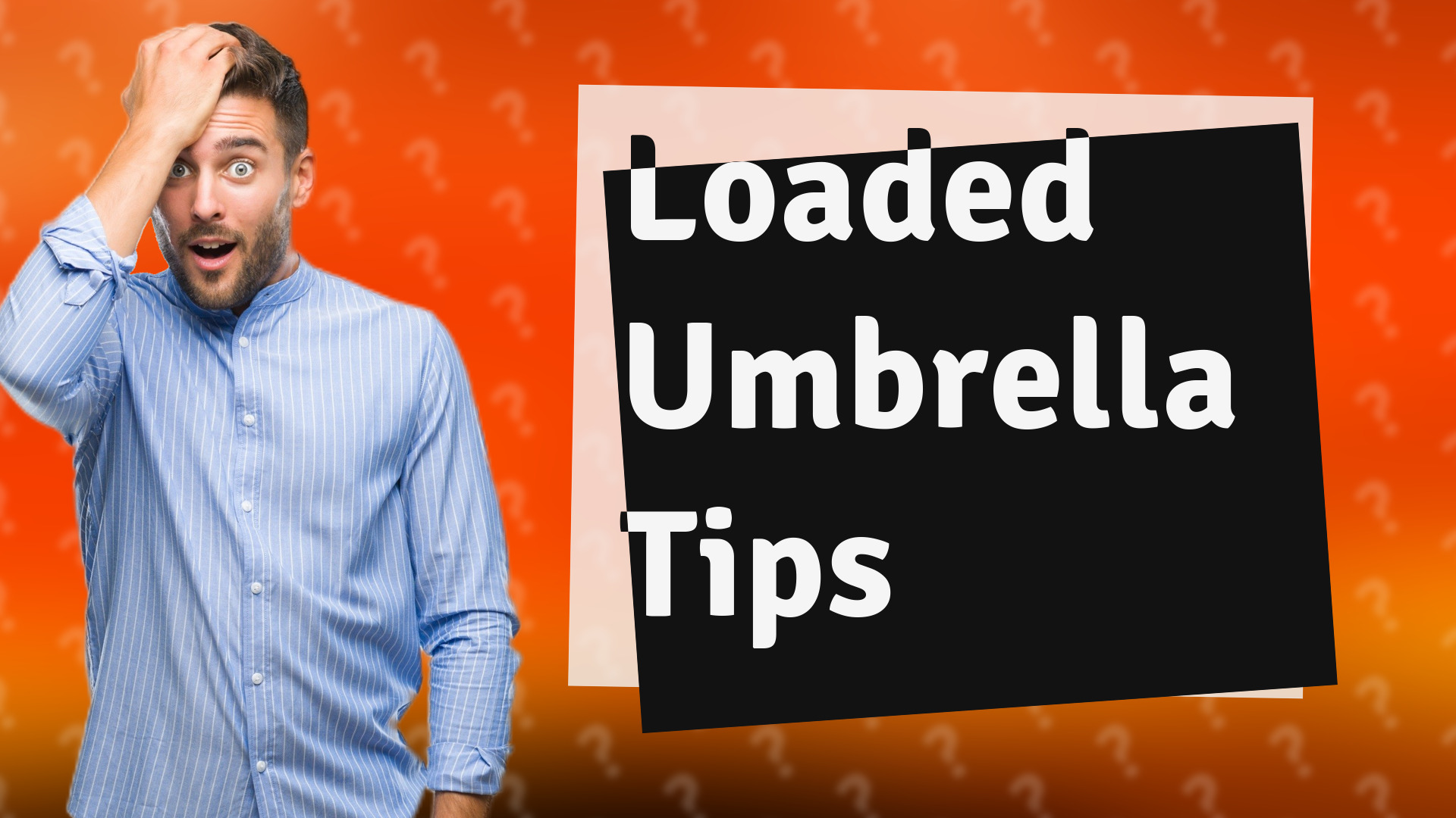 Loaded Umbrella Tips