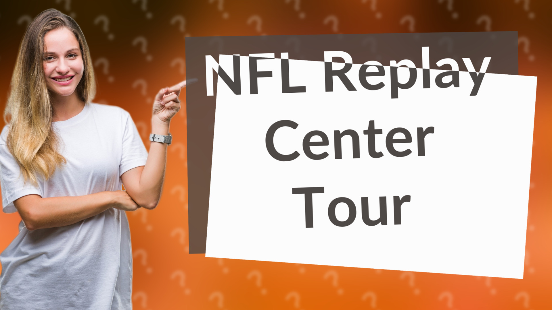 NFL Replay Center Tour