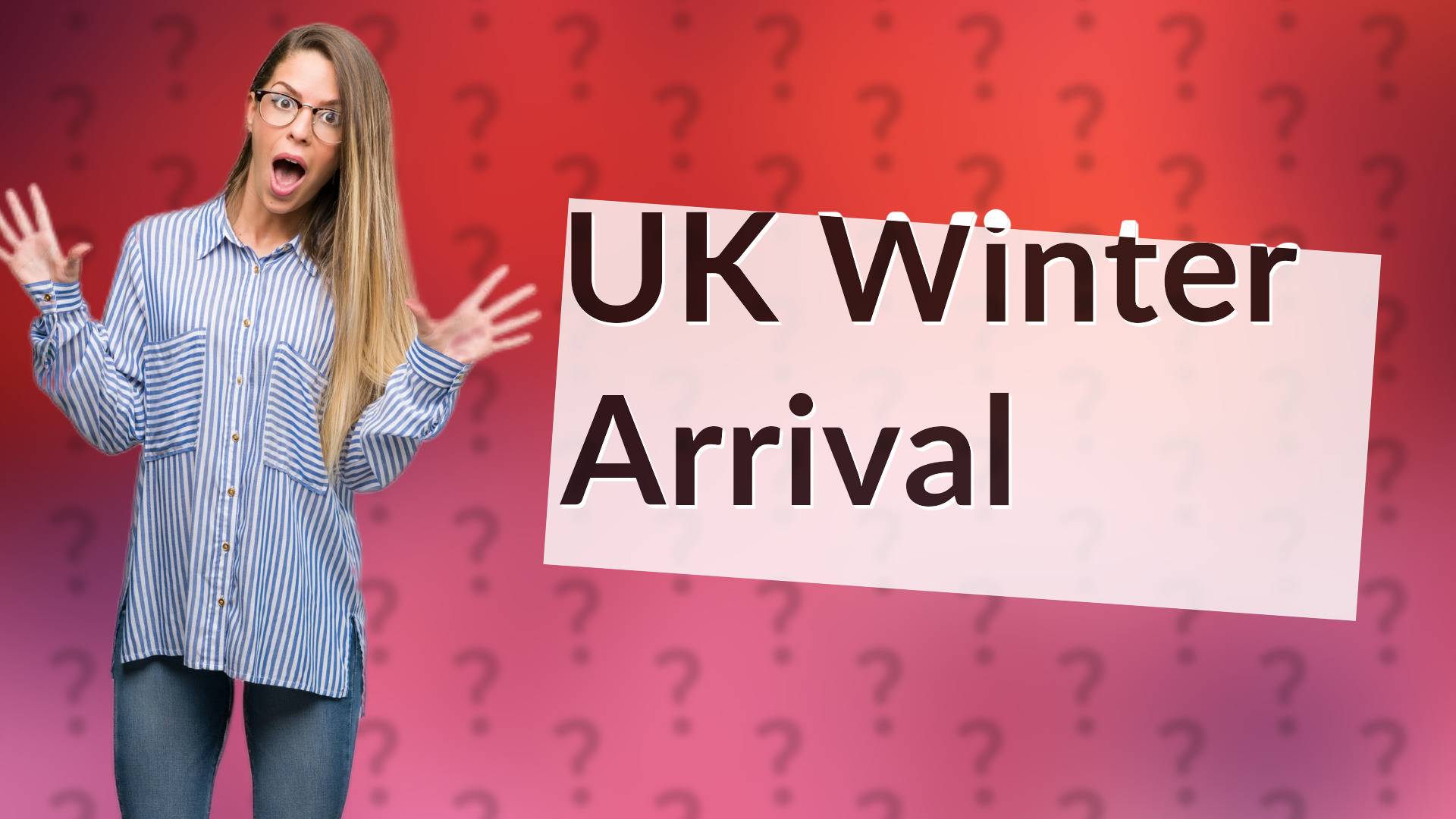 UK Winter Arrival
