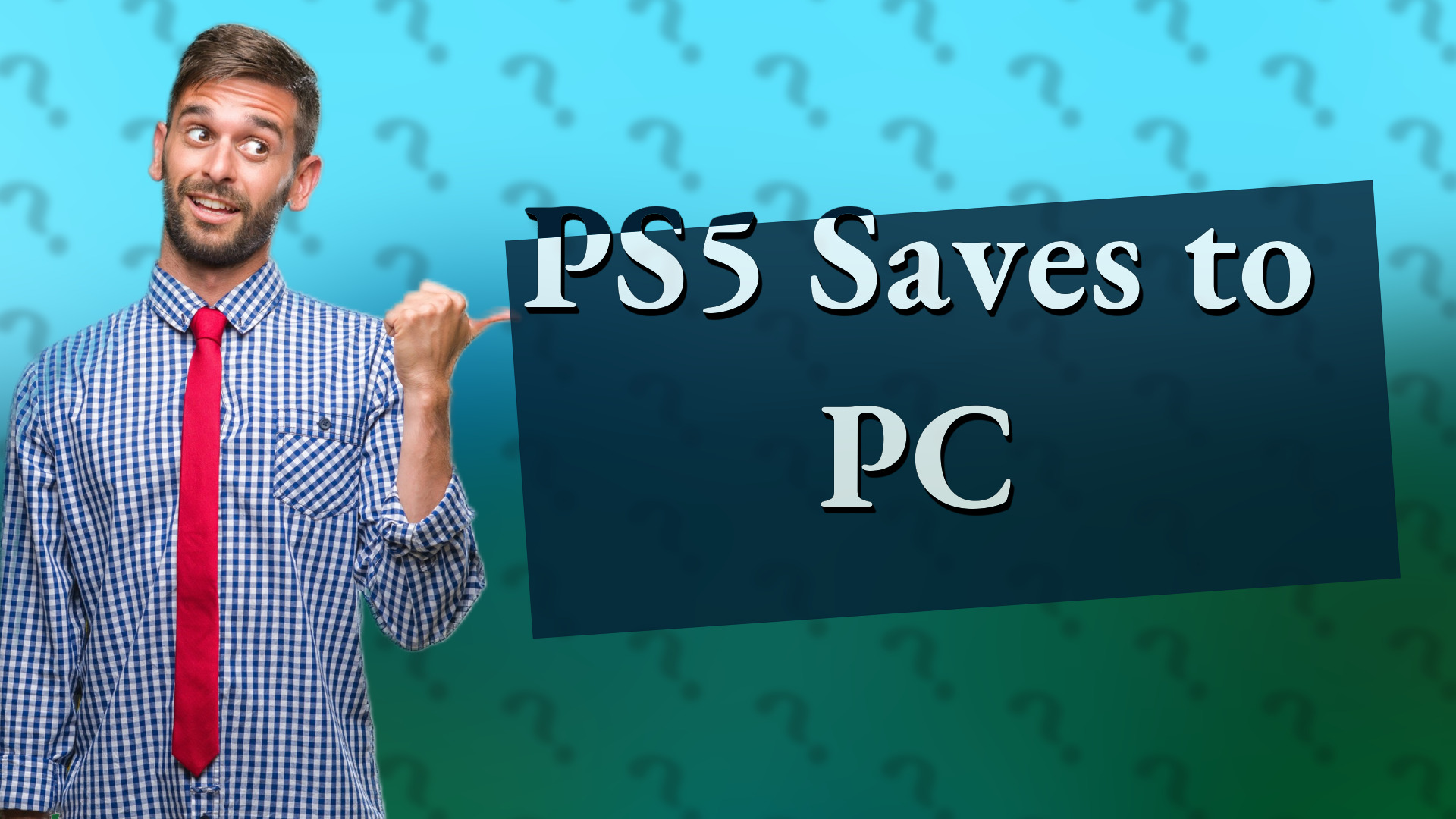 PS5 Saves to PC