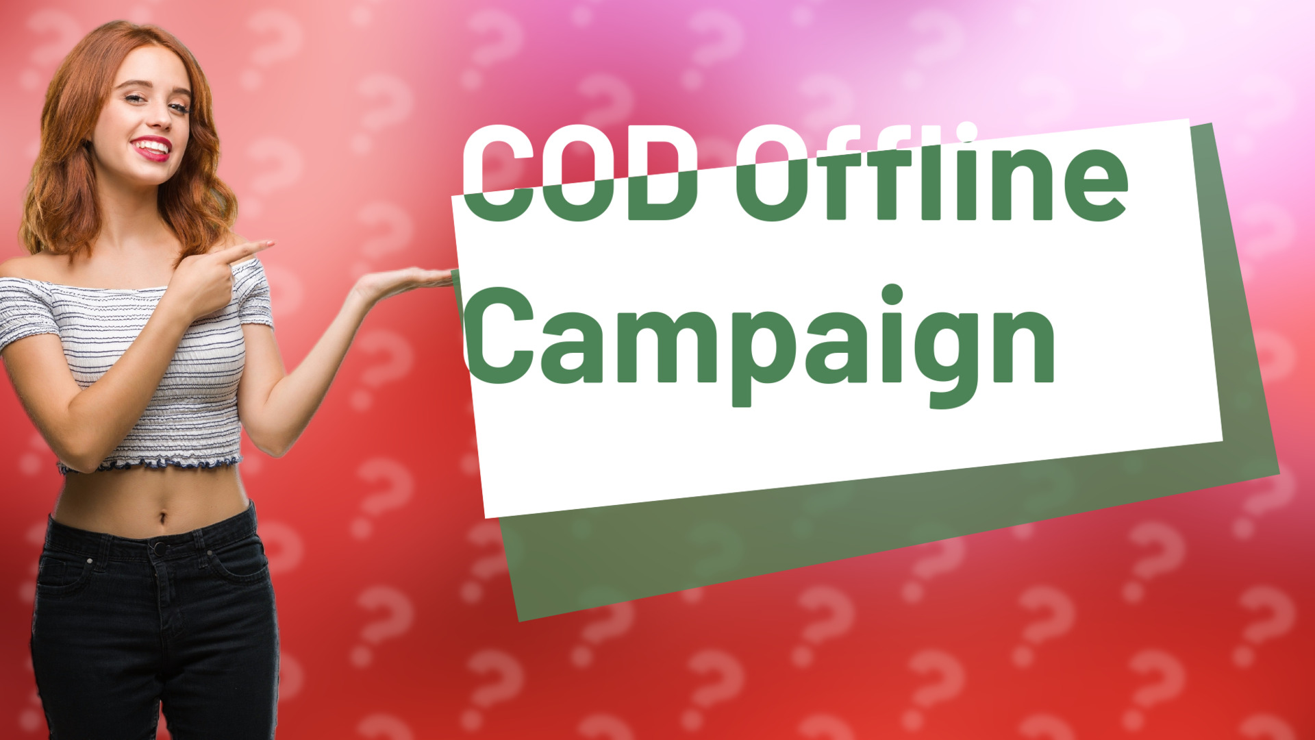COD Offline Campaign
