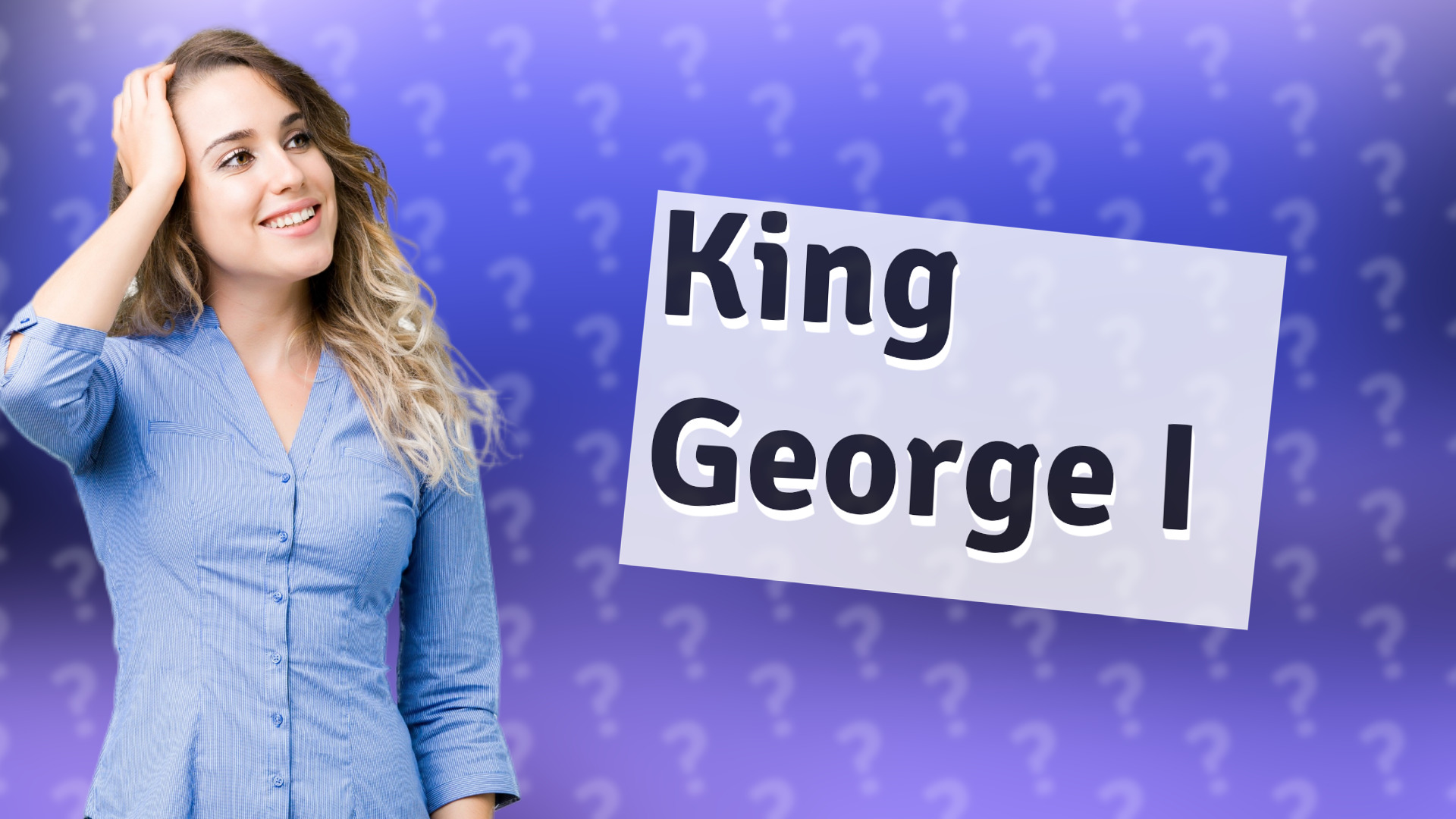 King George I