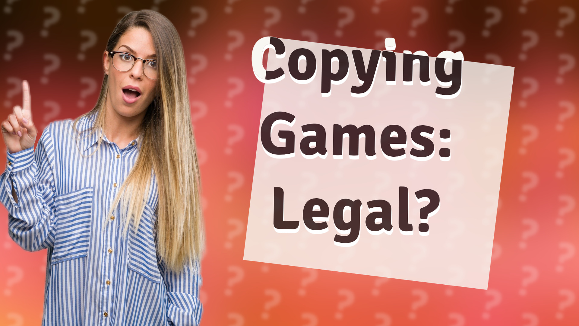 Copying Games: Legal?