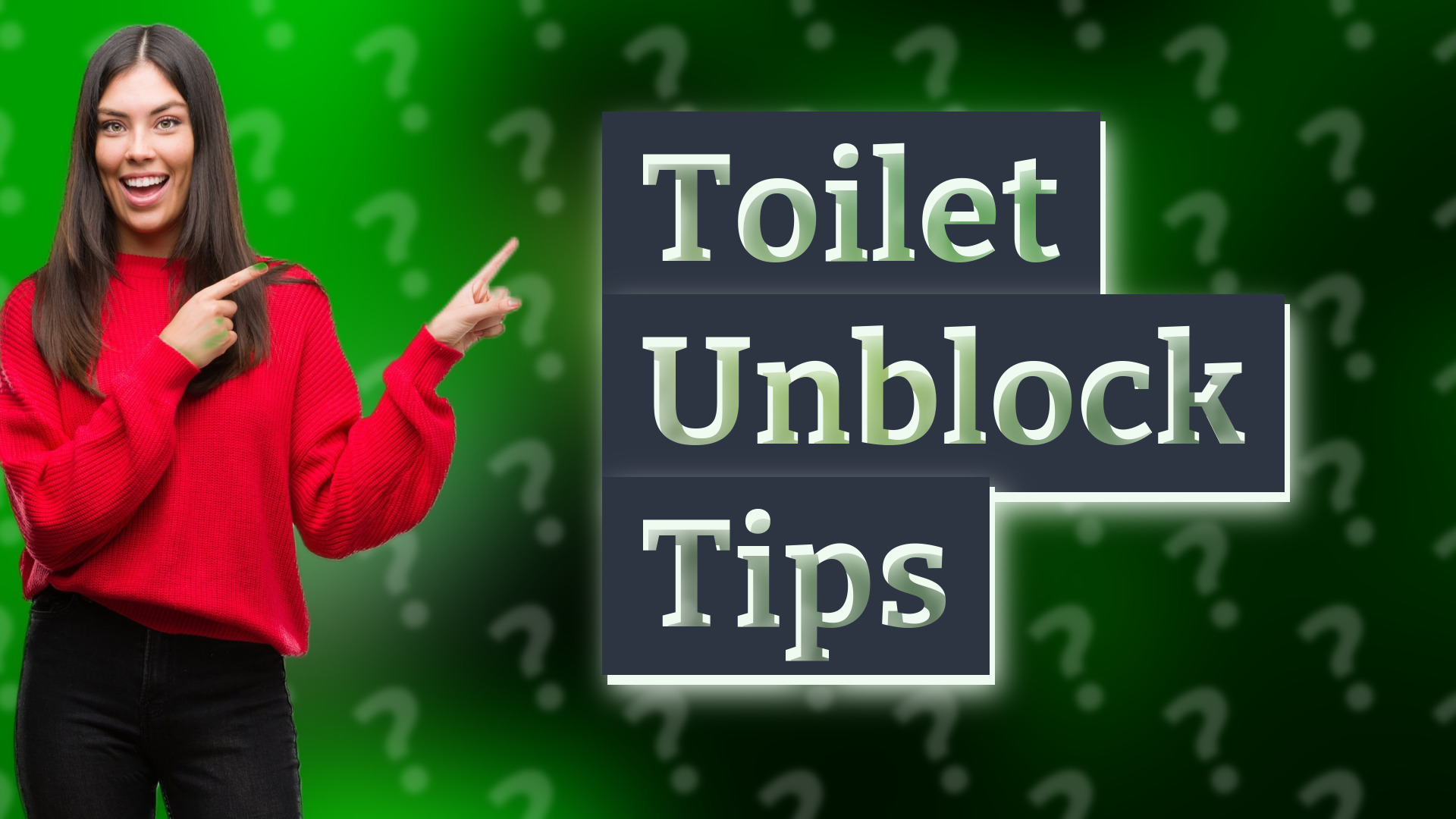 Toilet Unblock Tips