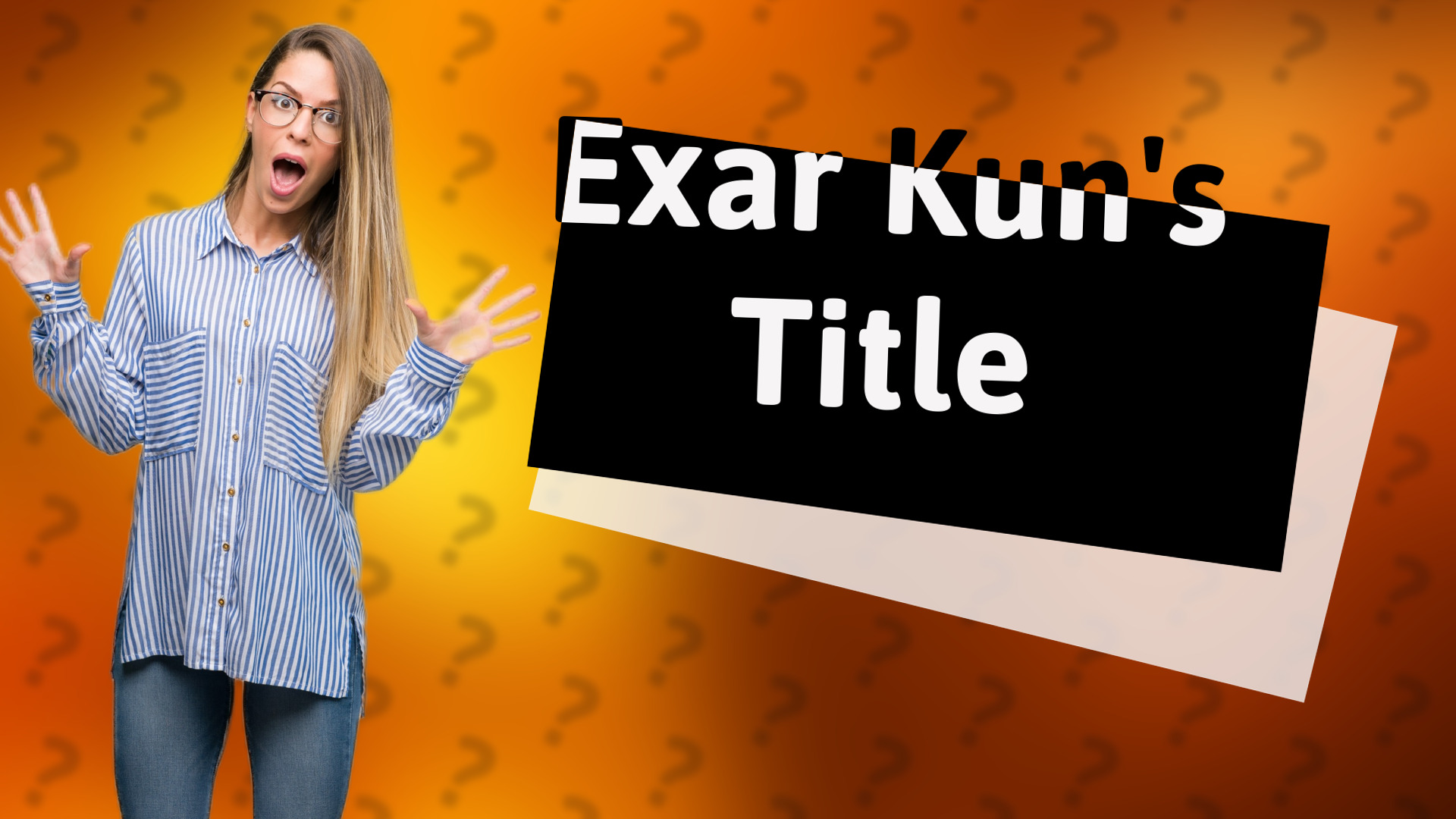 Exar Kun's Title
