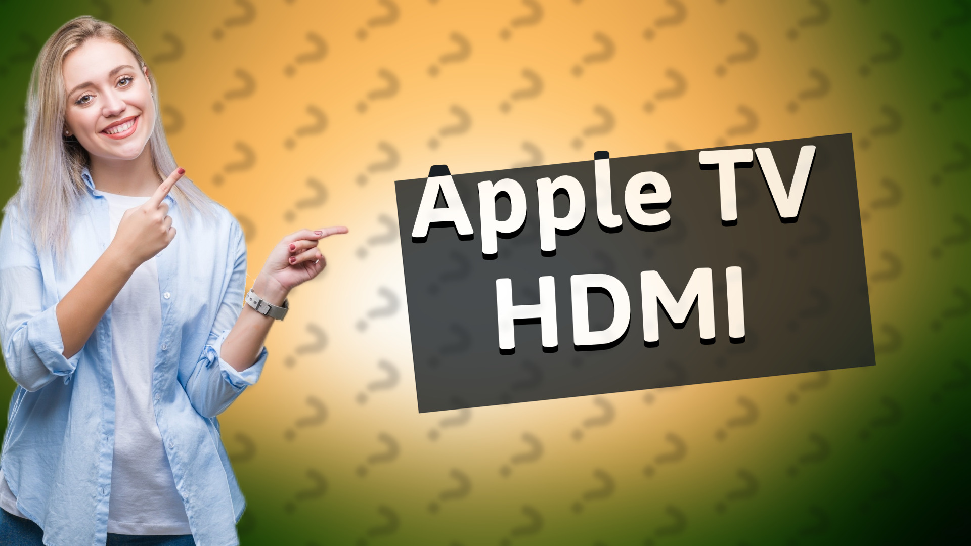 Apple TV HDMI