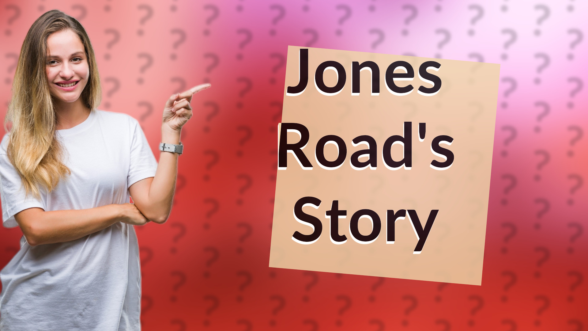 Jones Road's Story