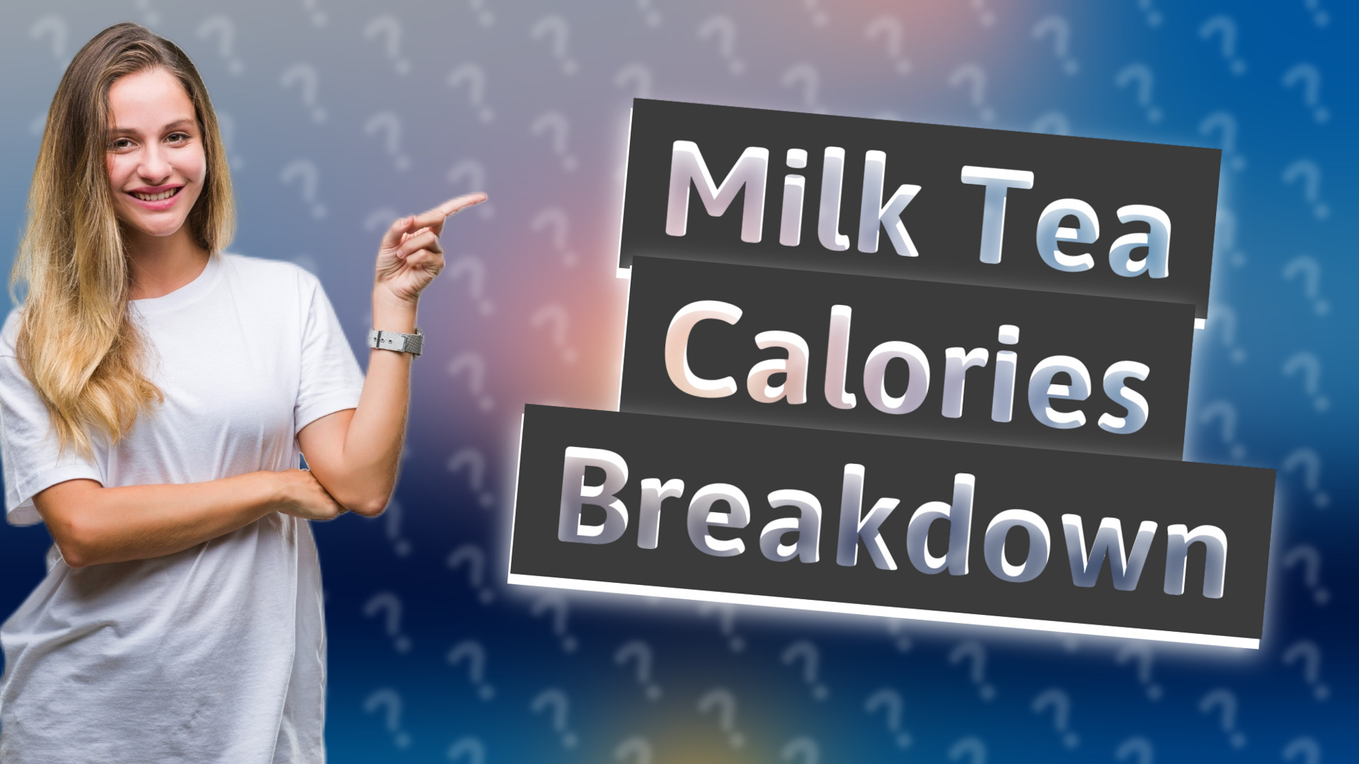 Milk Tea Calories Breakdown